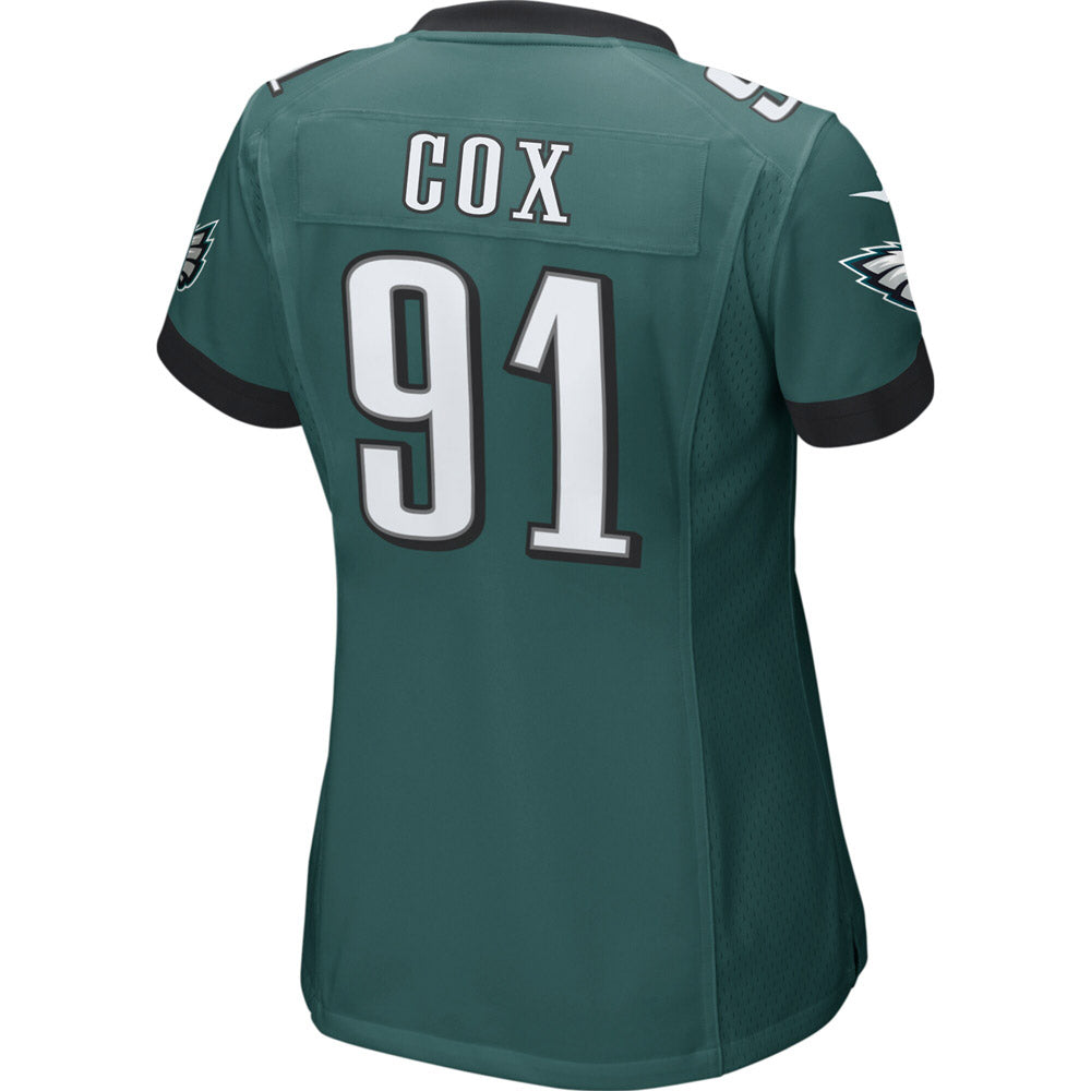 Women's Philadelphia Eagles Fletcher Cox Game Jersey Green
