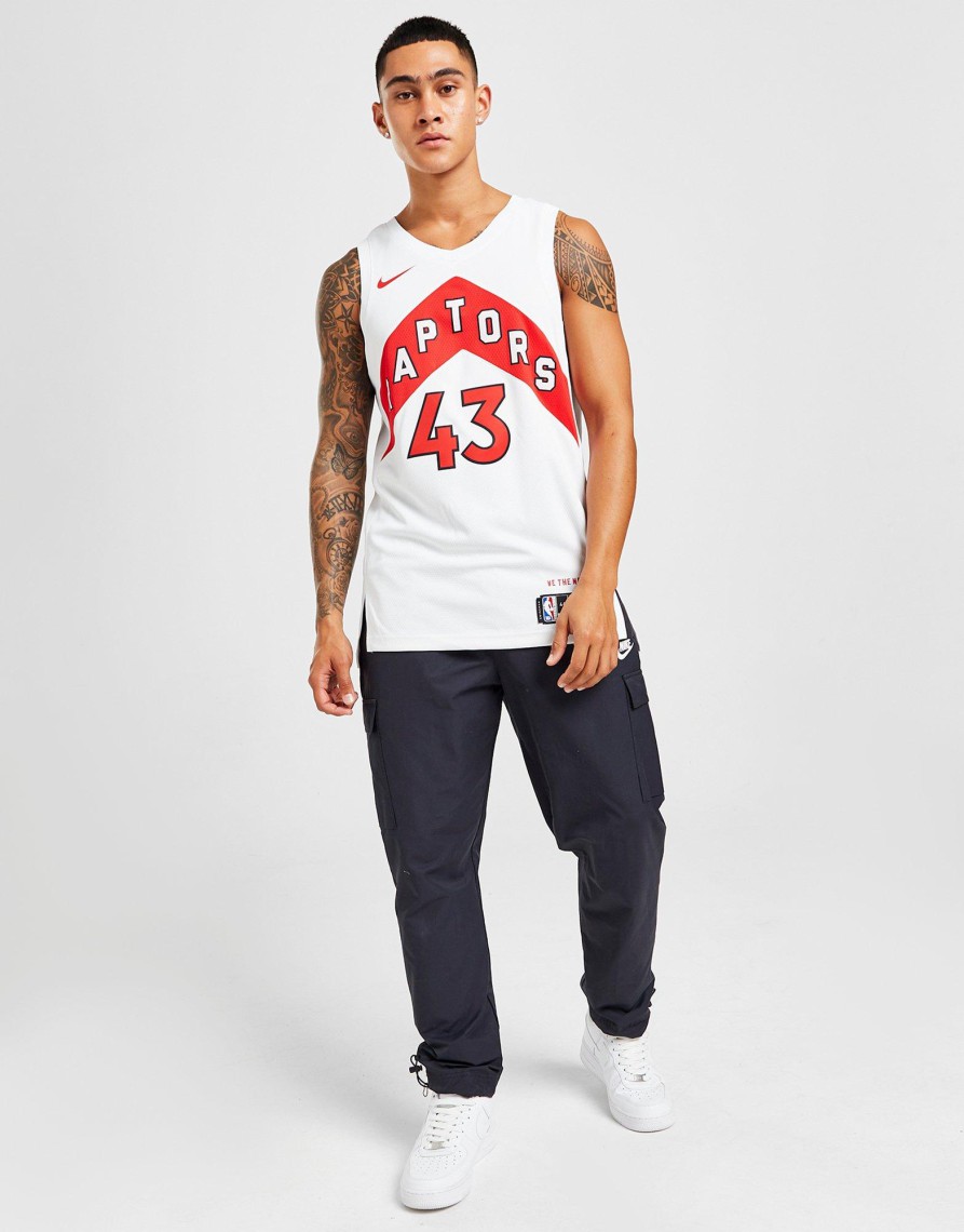Cheap Nike NBA Toronto Raptors Siakam #43 Swingman Jersey Hvid XS