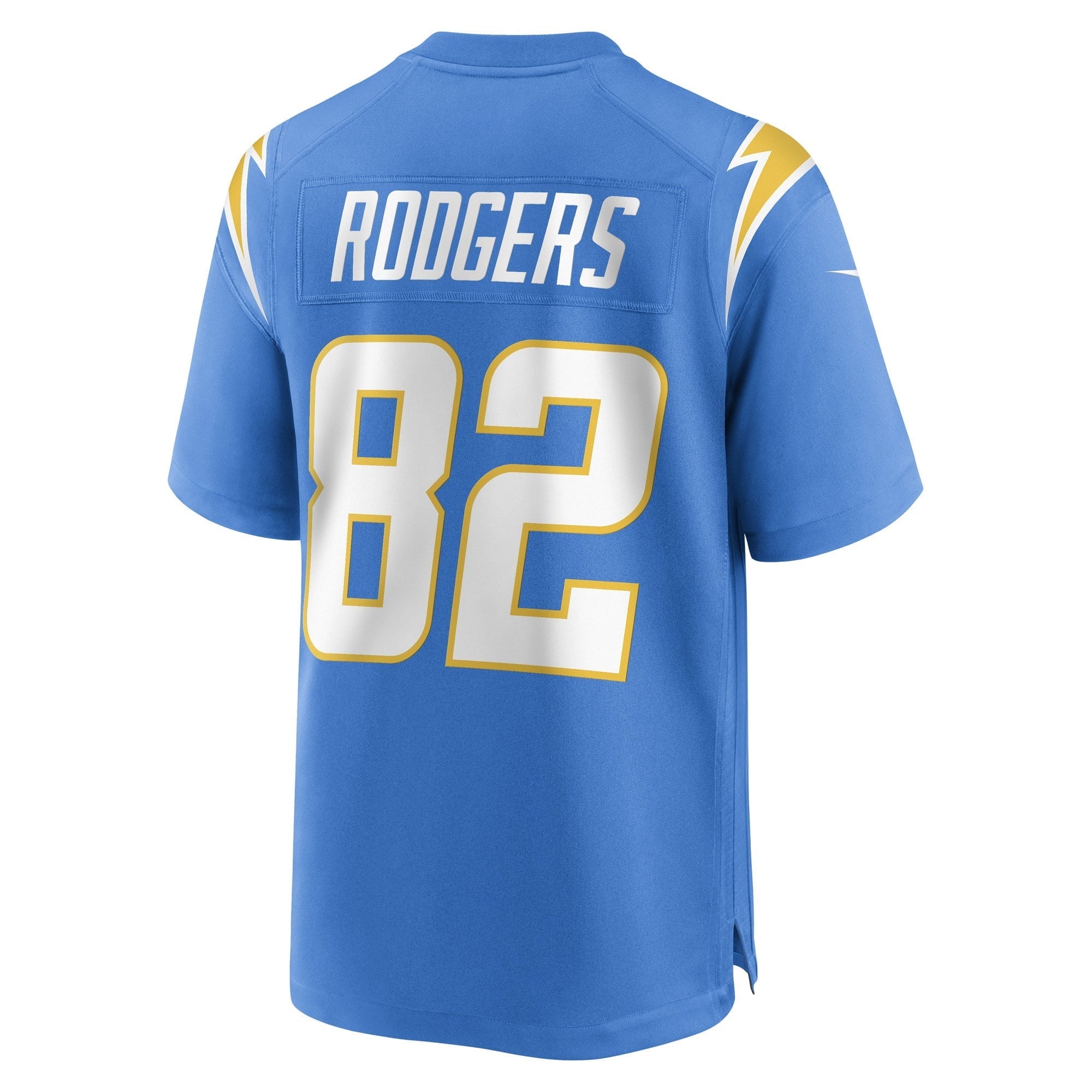 Men's Nike Richard Rodgers Powder Blue Los Angeles Chargers Game Player Jersey
