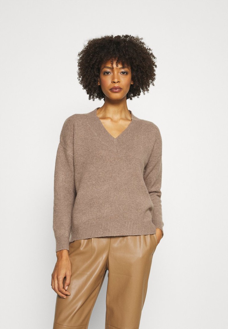 Outlet Anna Field Jersey De Punto – Taupe, Mujer L