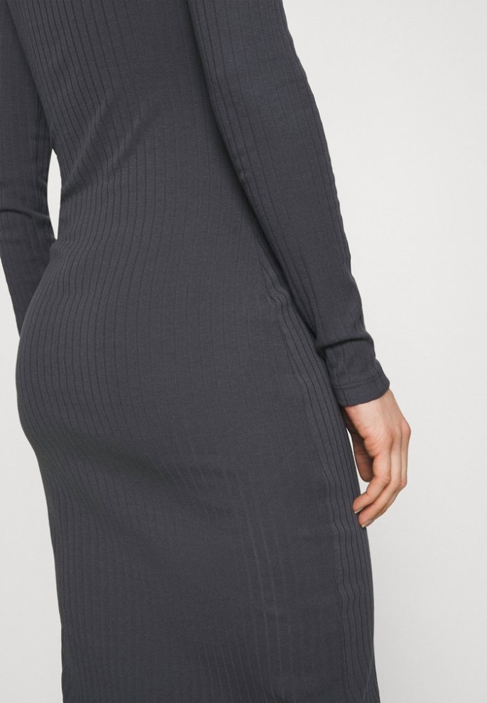 Outlet Zign Jersey Dress – Dark Grey L