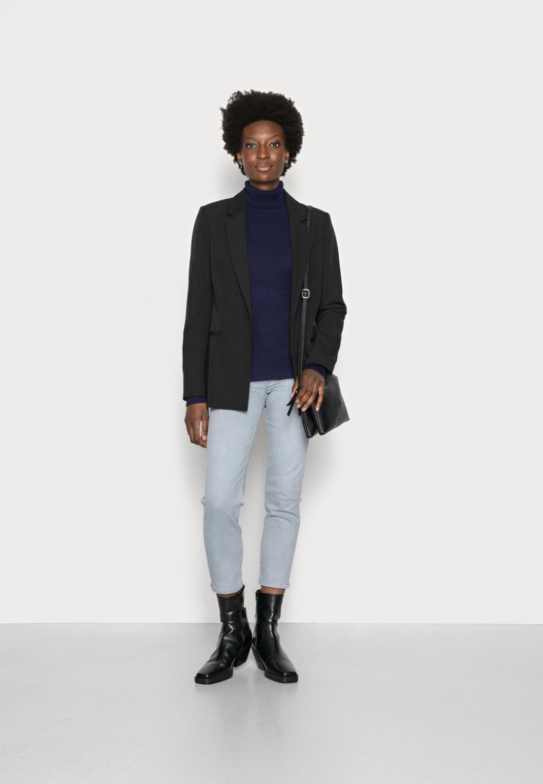 Discount Anna Field TURTLE NECK – Jersey De Punto – Dark Blue, Mujer L
