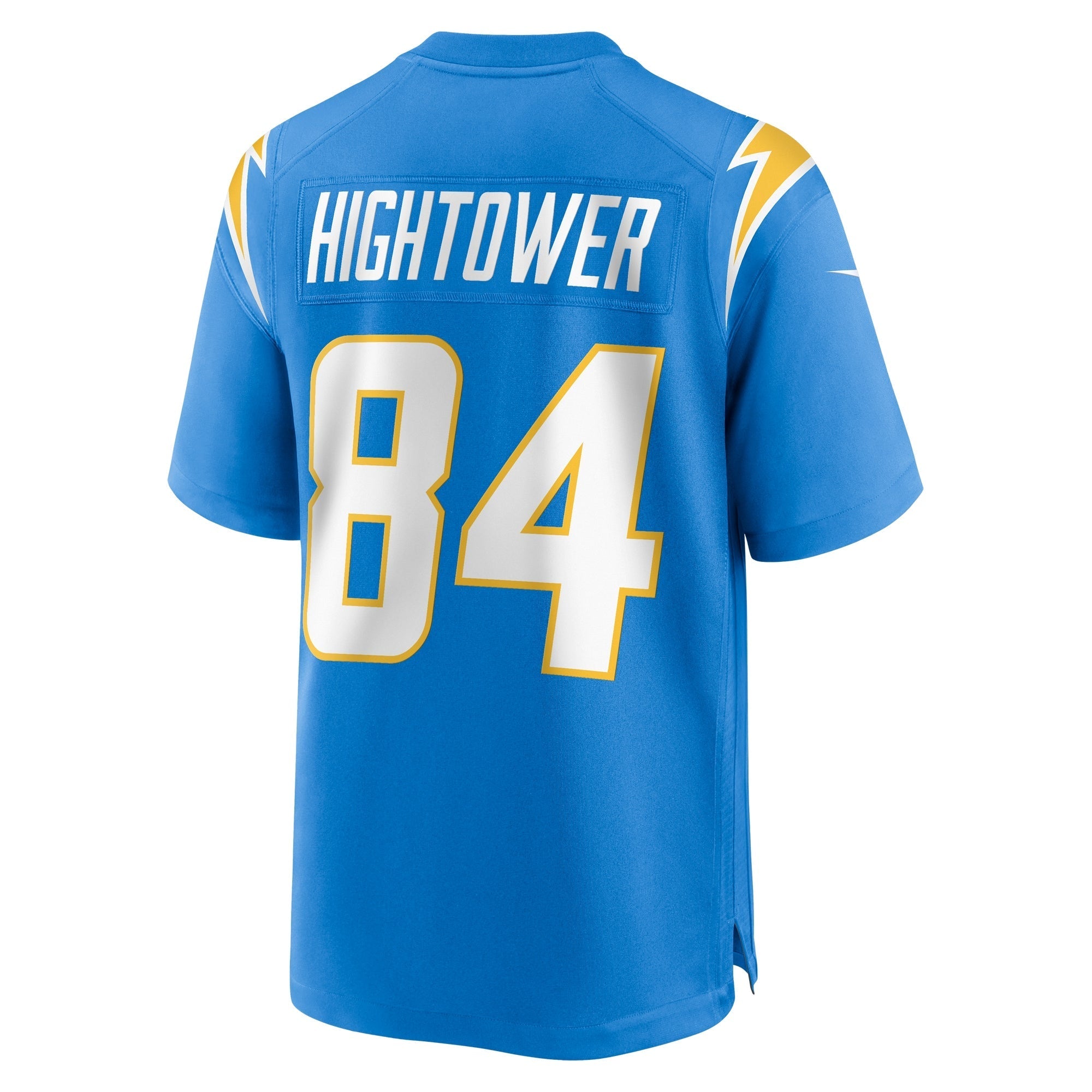Men's Nike John Hightower Powder Blue Los Angeles Chargers Home Game Player Jersey