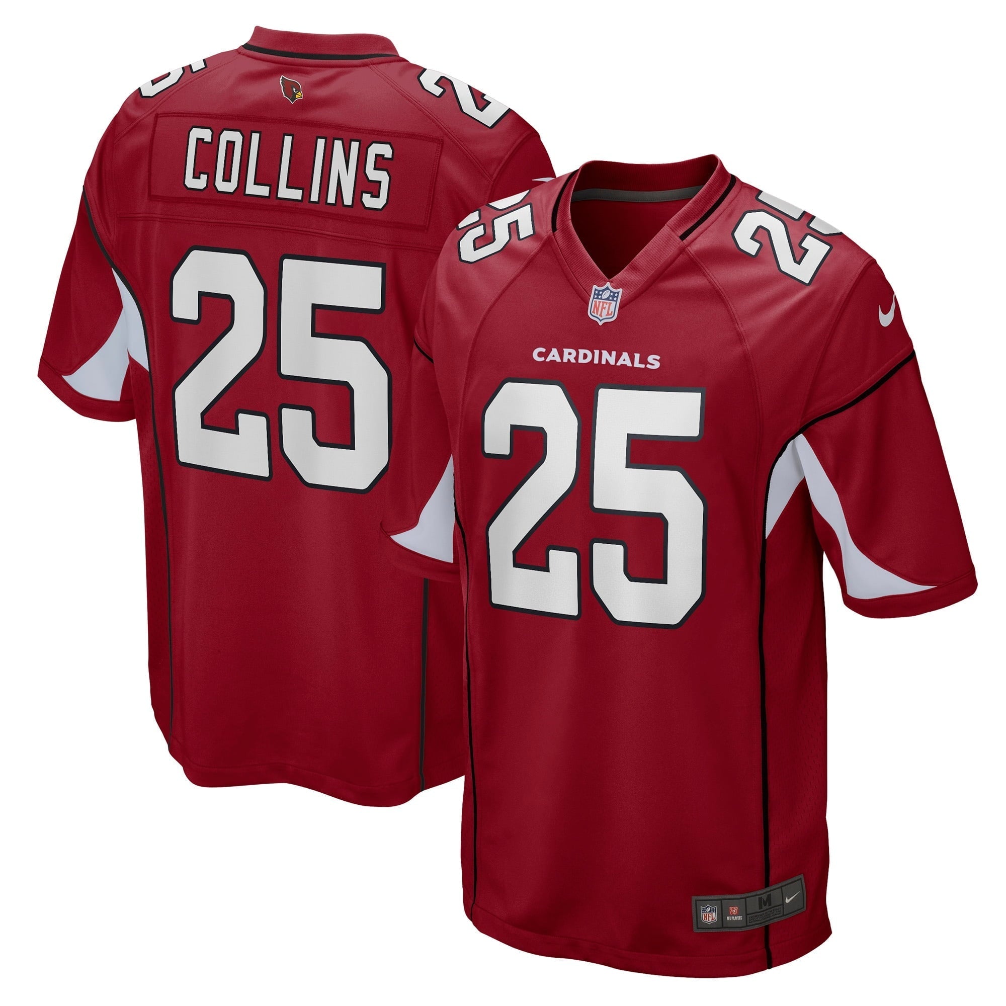 Men's Nike Zaven Collins Cardinal Arizona Cardinals Game Jersey