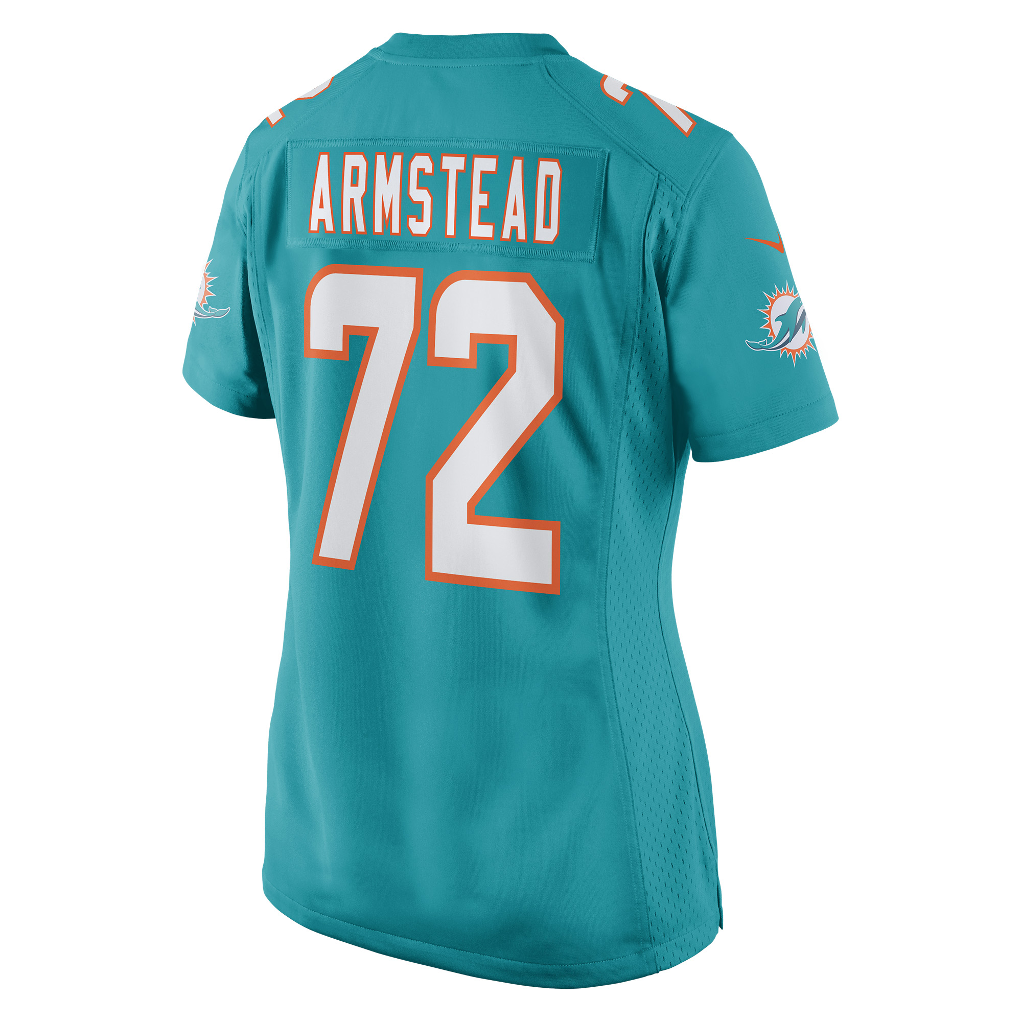 Terron Armstead Miami Dolphins Nike Women's Game Jersey - Aqua