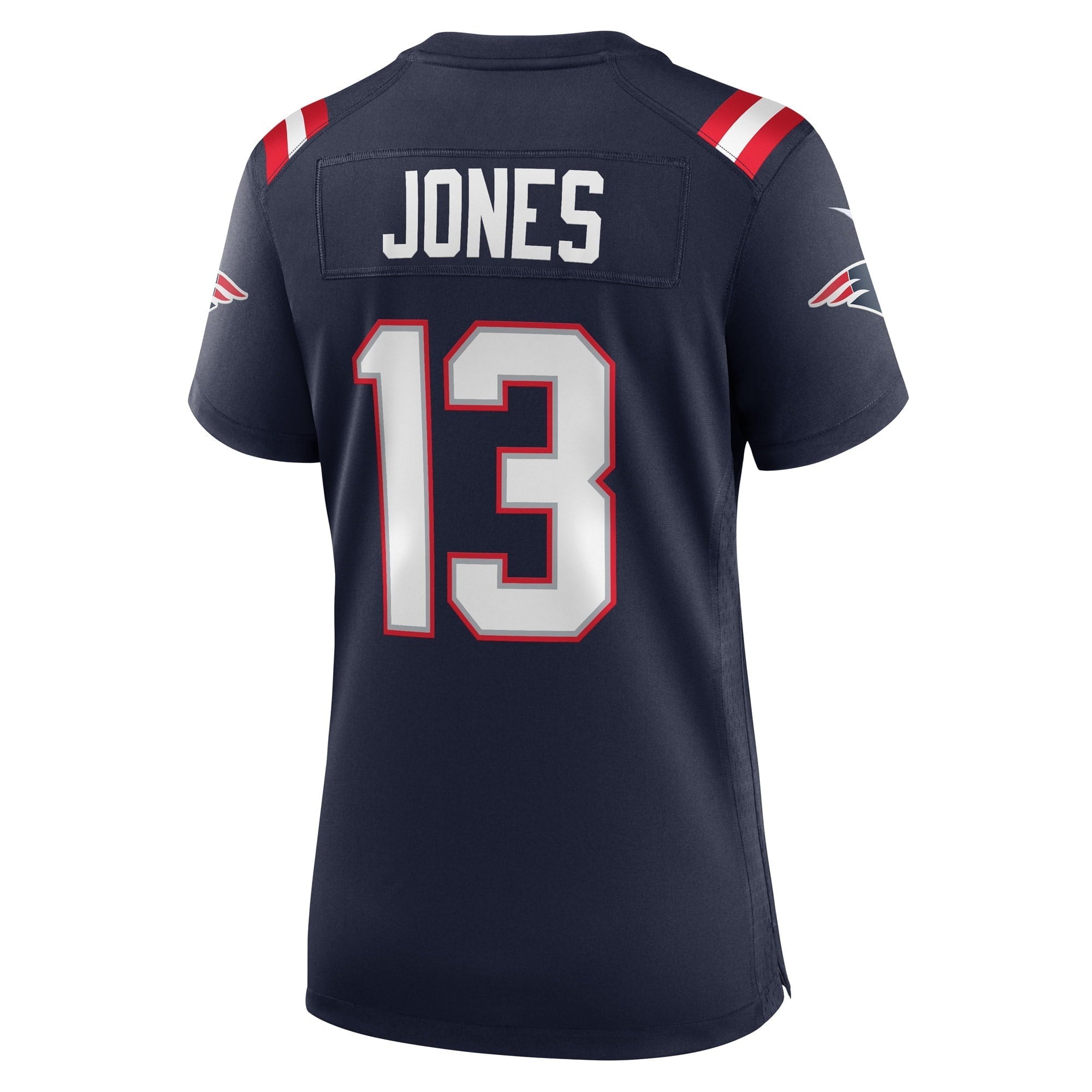 Women's Nike Jack Jones Navy New England Patriots Game Player Jersey