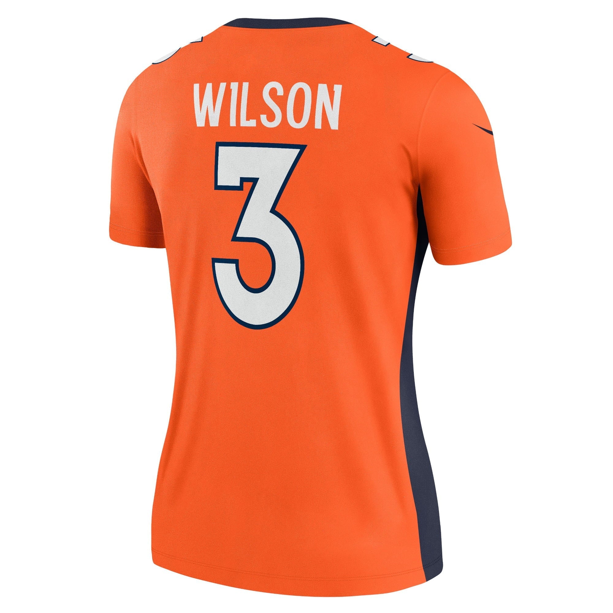 Women's Nike  Russell Wilson  Orange Denver Broncos Alternate Legend Jersey