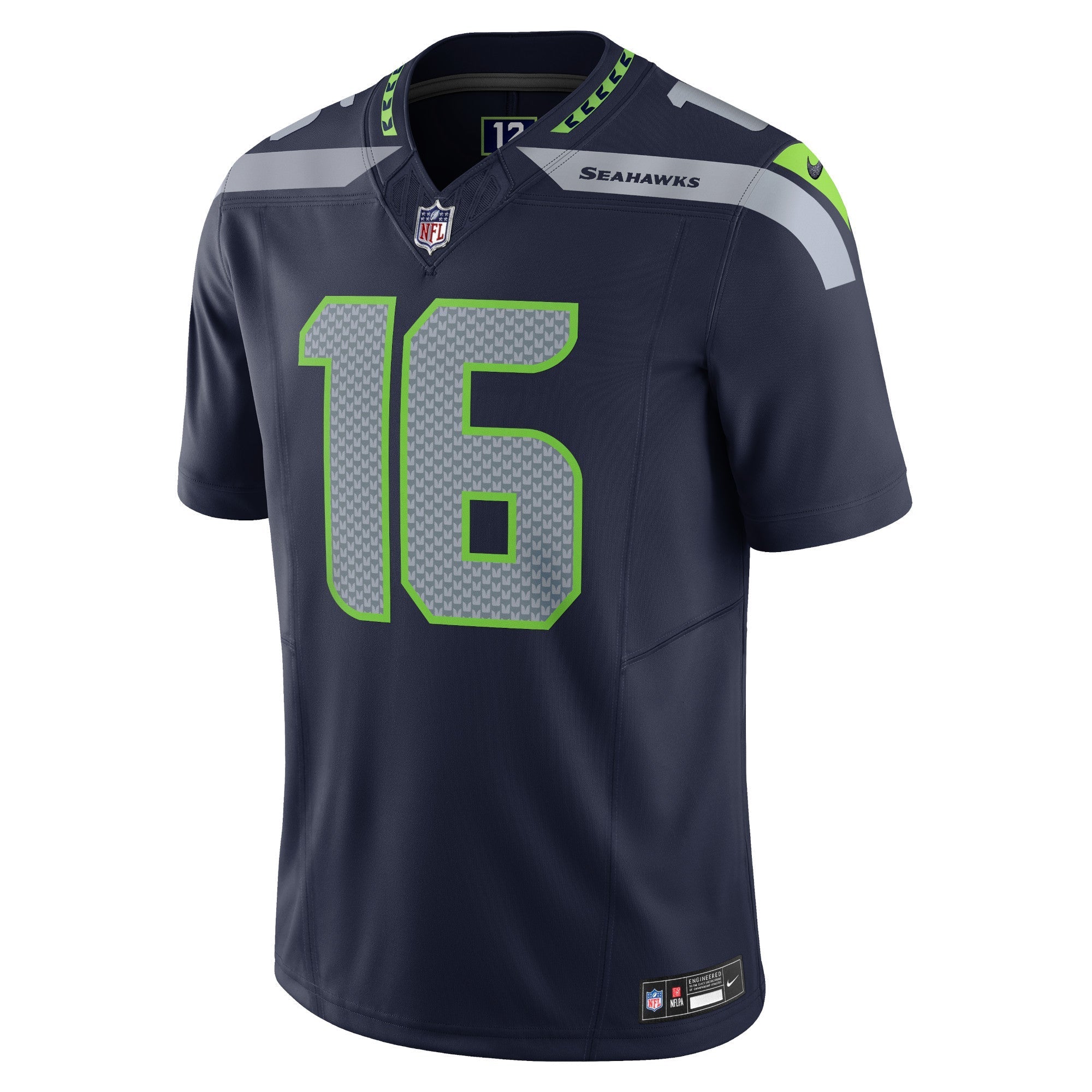 Men's Nike Tyler Lockett College Navy Seattle Seahawks Vapor F.U.S.E. Limited Jersey