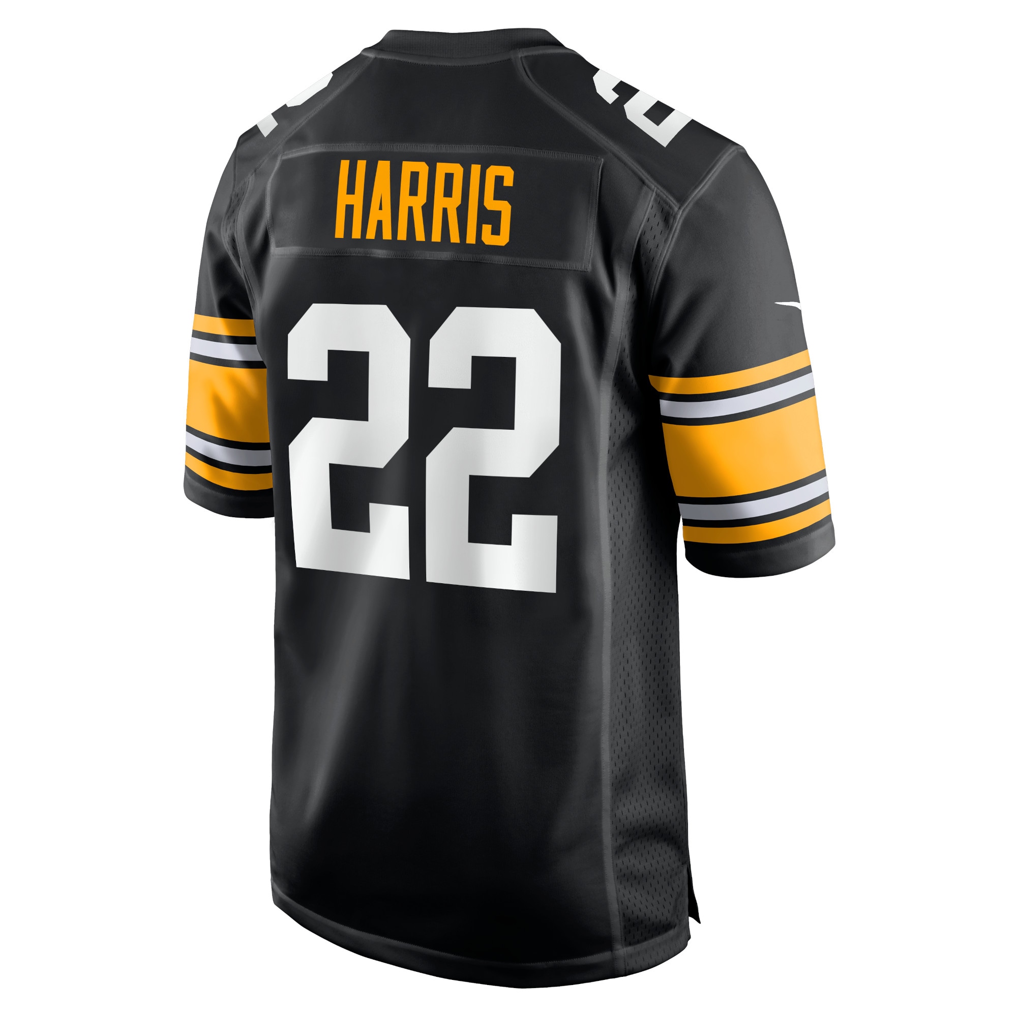 Najee Harris Pittsburgh Steelers Nike Home Player Game Jersey - Black