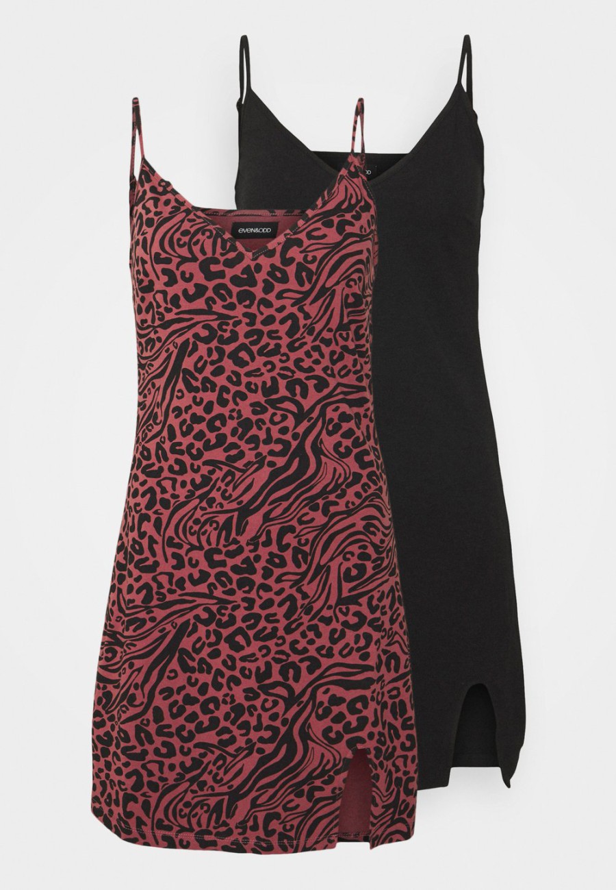 Sale Even&Odd Prix Sacrifiés 2 PACK – Robe en jersey robes col en v profond femme XS