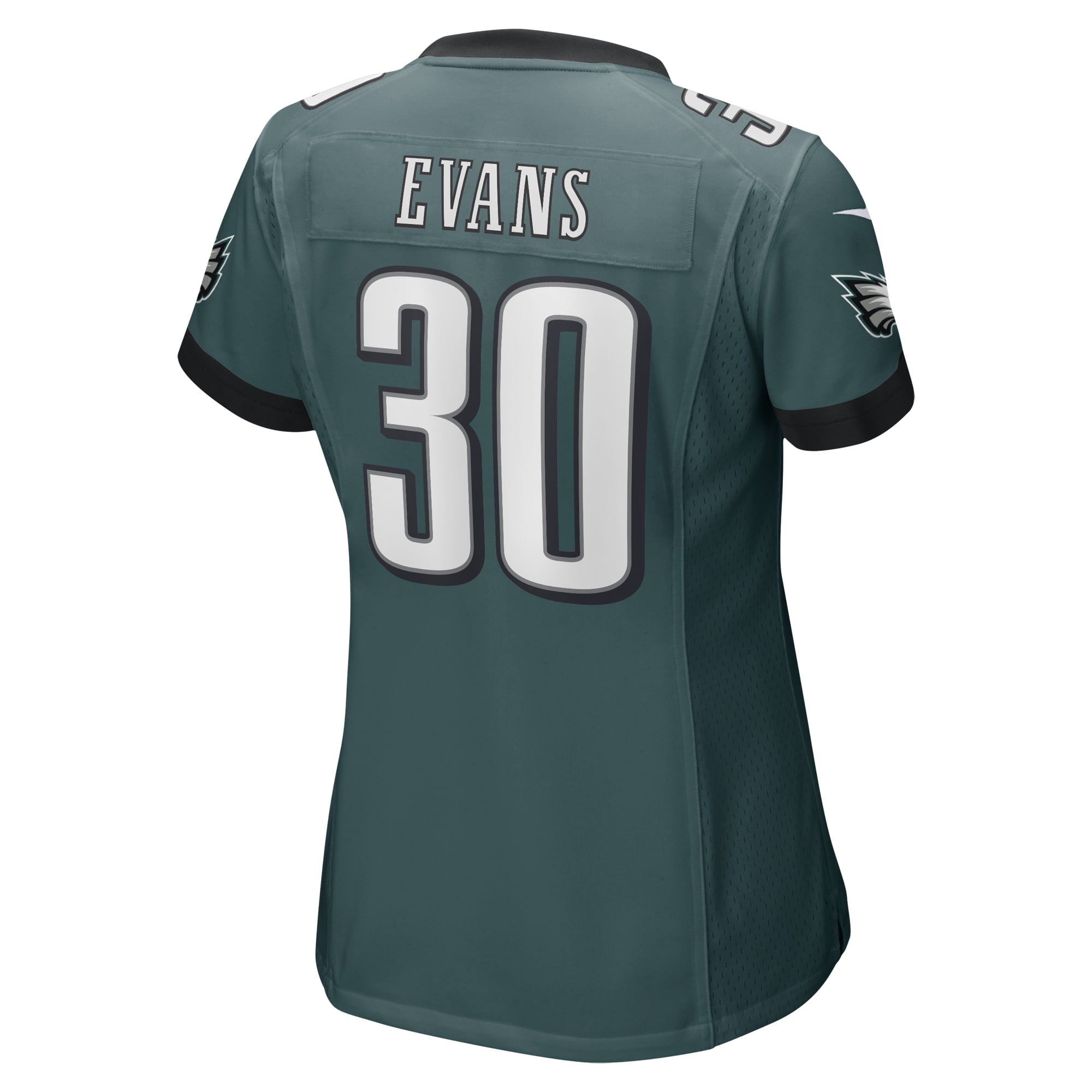 Women's Nike Justin Evans Midnight Green Philadelphia Eagles Game Player Jersey