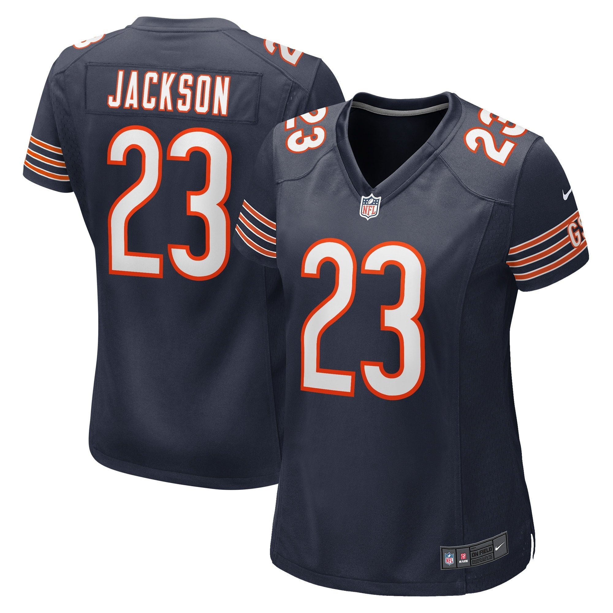 Women's Nike Lamar Jackson Navy Chicago Bears Game Player Jersey