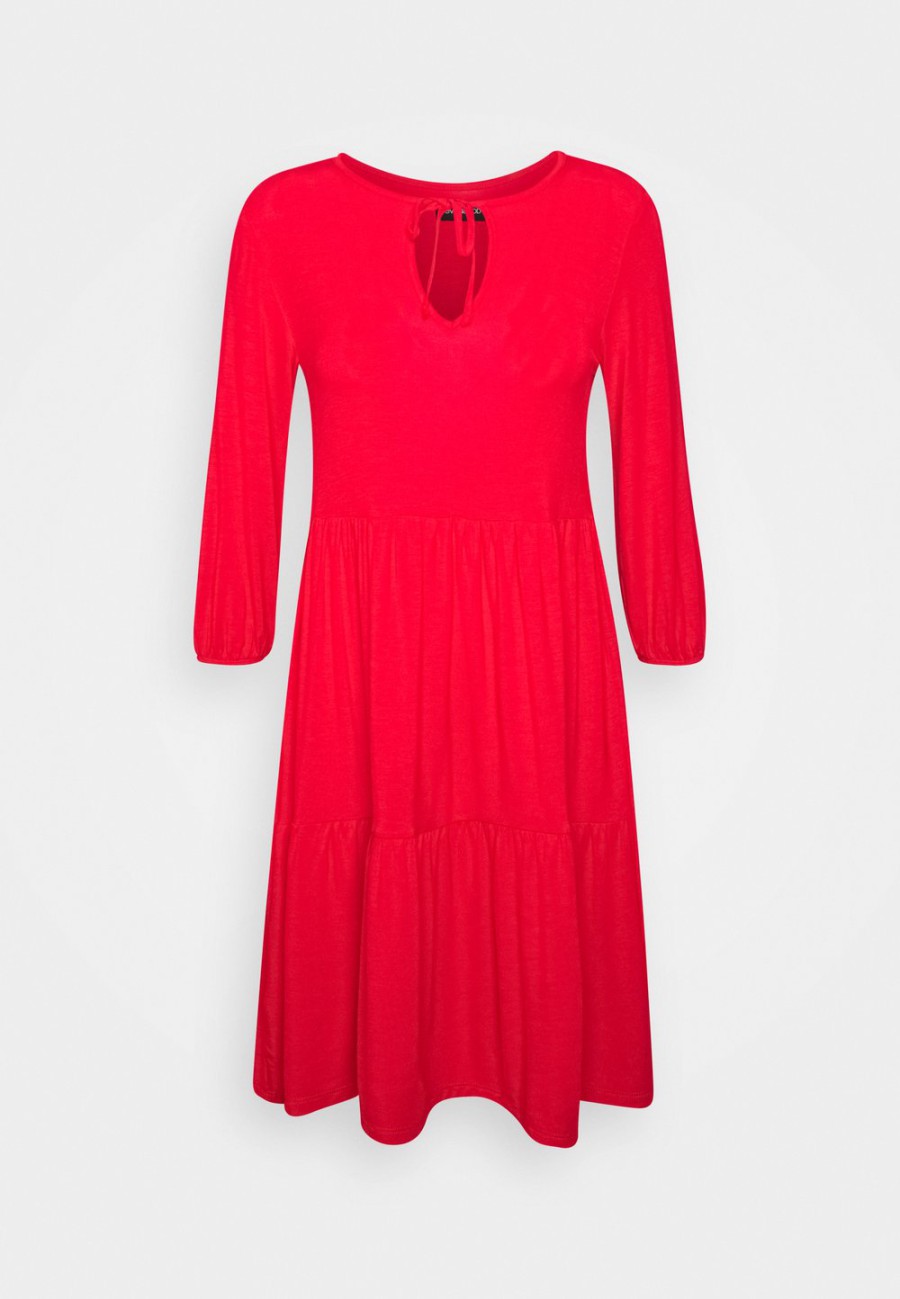 Clearance Prix Exclusifs Even&Odd Robe en jersey robes col en v femme XS