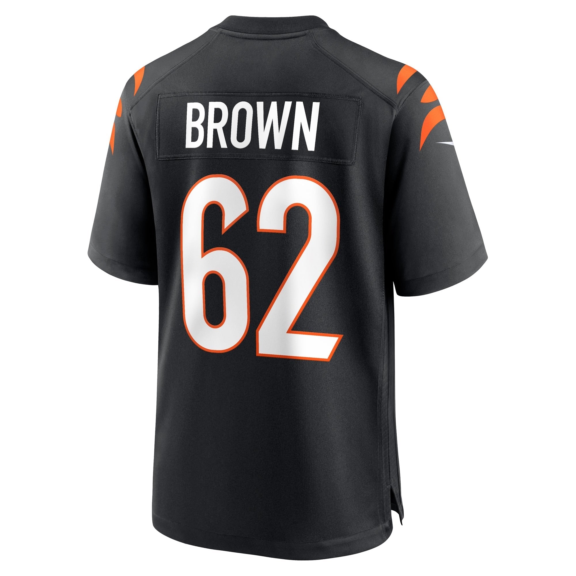 Men's Nike Ben Brown Black Cincinnati Bengals Game Player Jersey