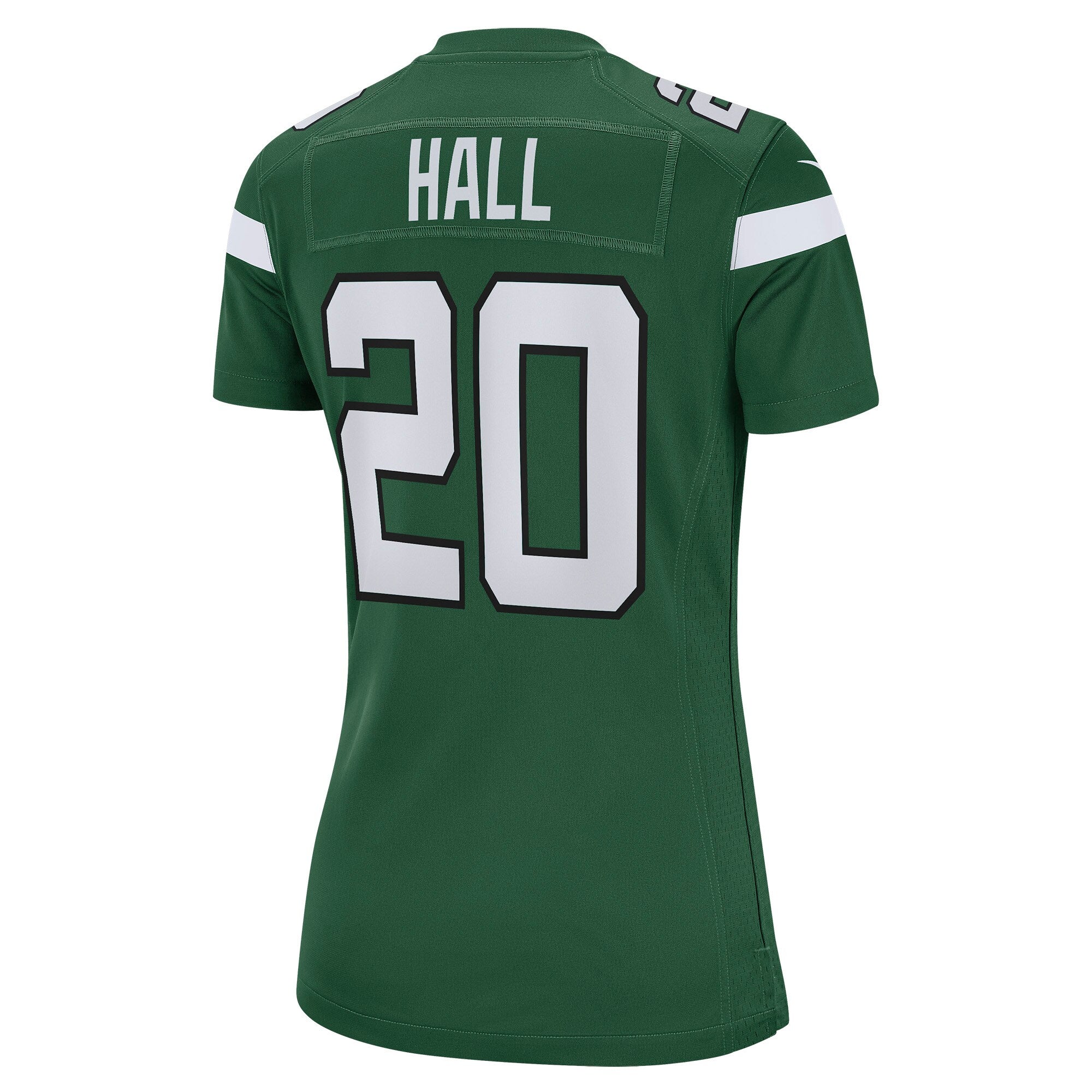 Women's Nike Breece Hall Gotham Green New York Jets Game Player Jersey