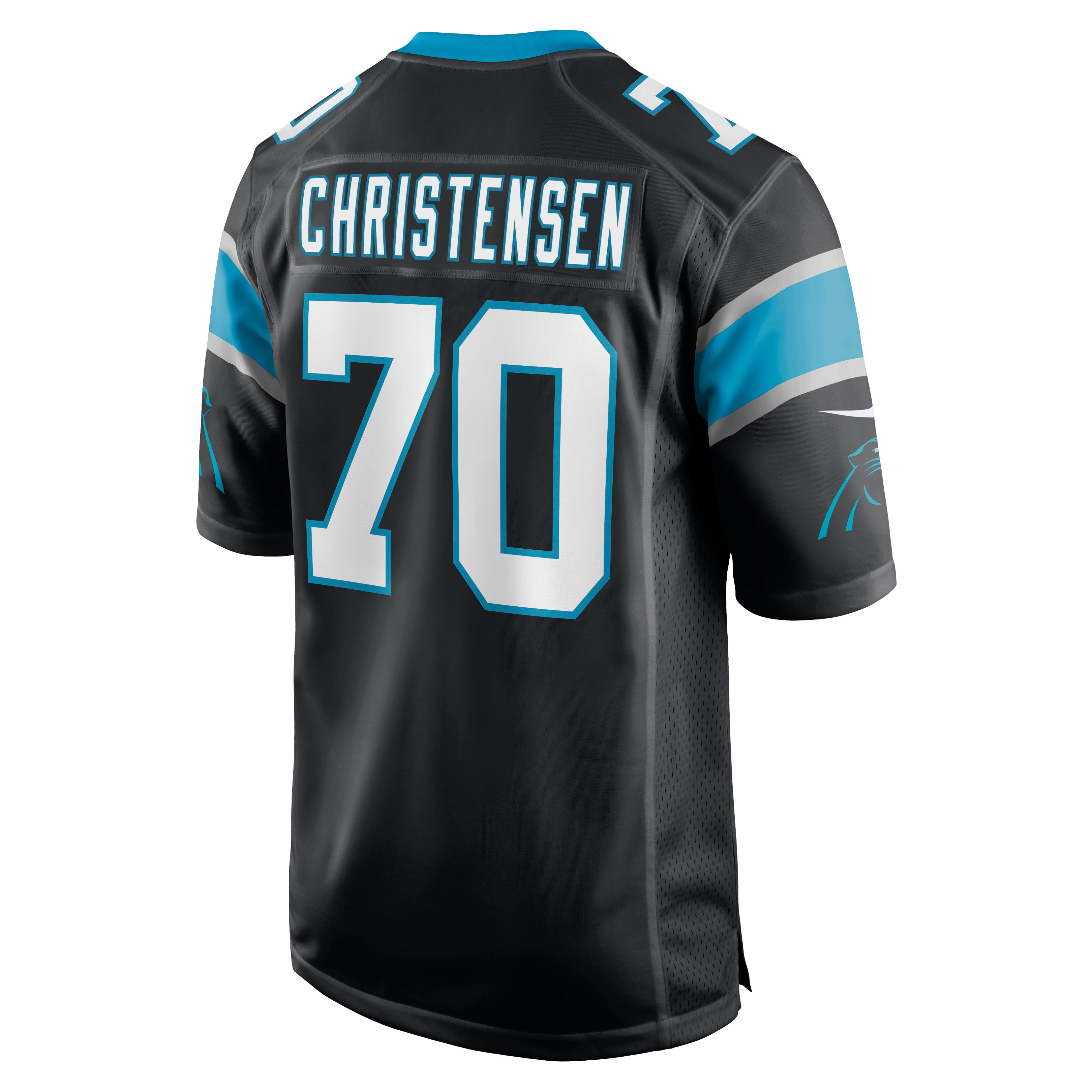 Brady Christensen Carolina Panthers Nike Game Jersey - Black