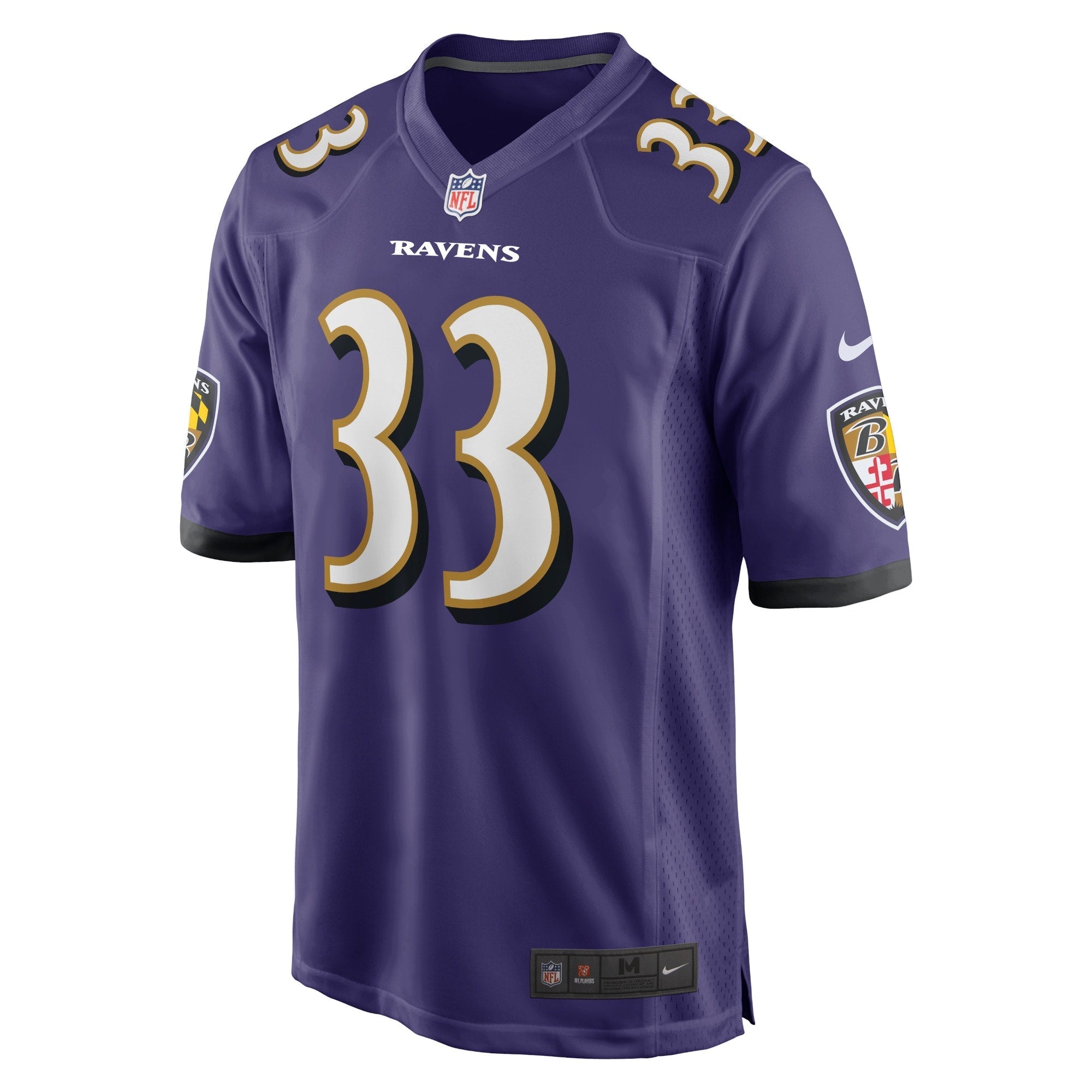 Men's Nike BoPete Keyes Purple Baltimore Ravens Home Game Player Jersey