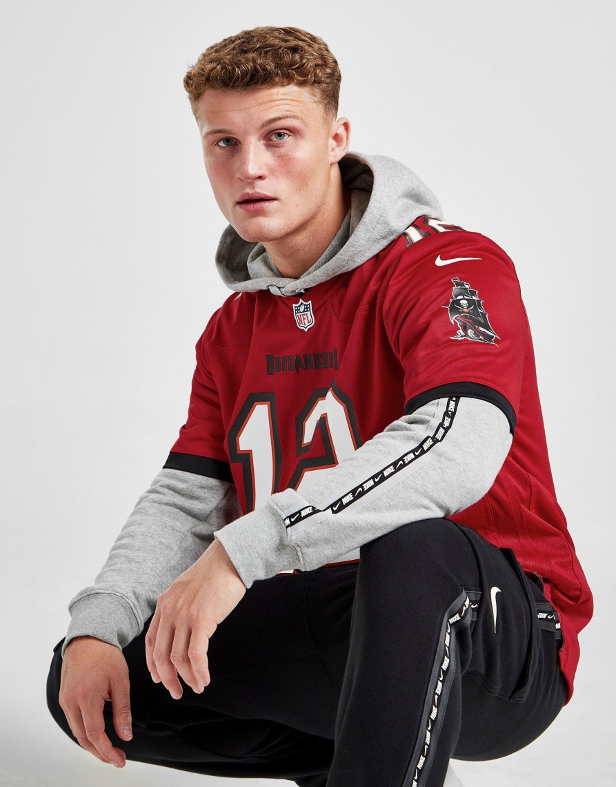Sale Nike NFL Tampa Bay Buccaneers Brady #12 Jersey Rød S