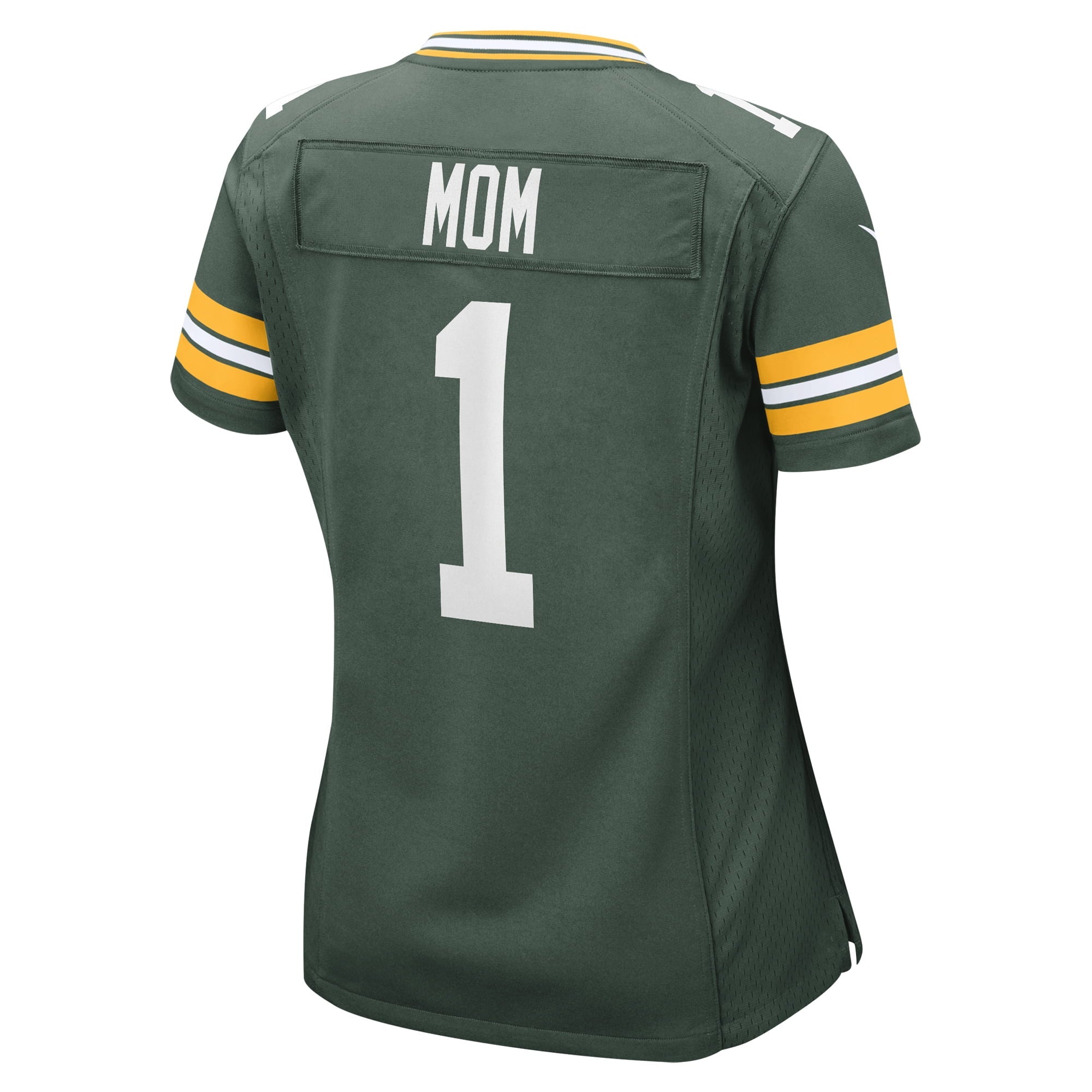 Women's Nike Number 1 Mom Green Green Bay Packers Game Jersey