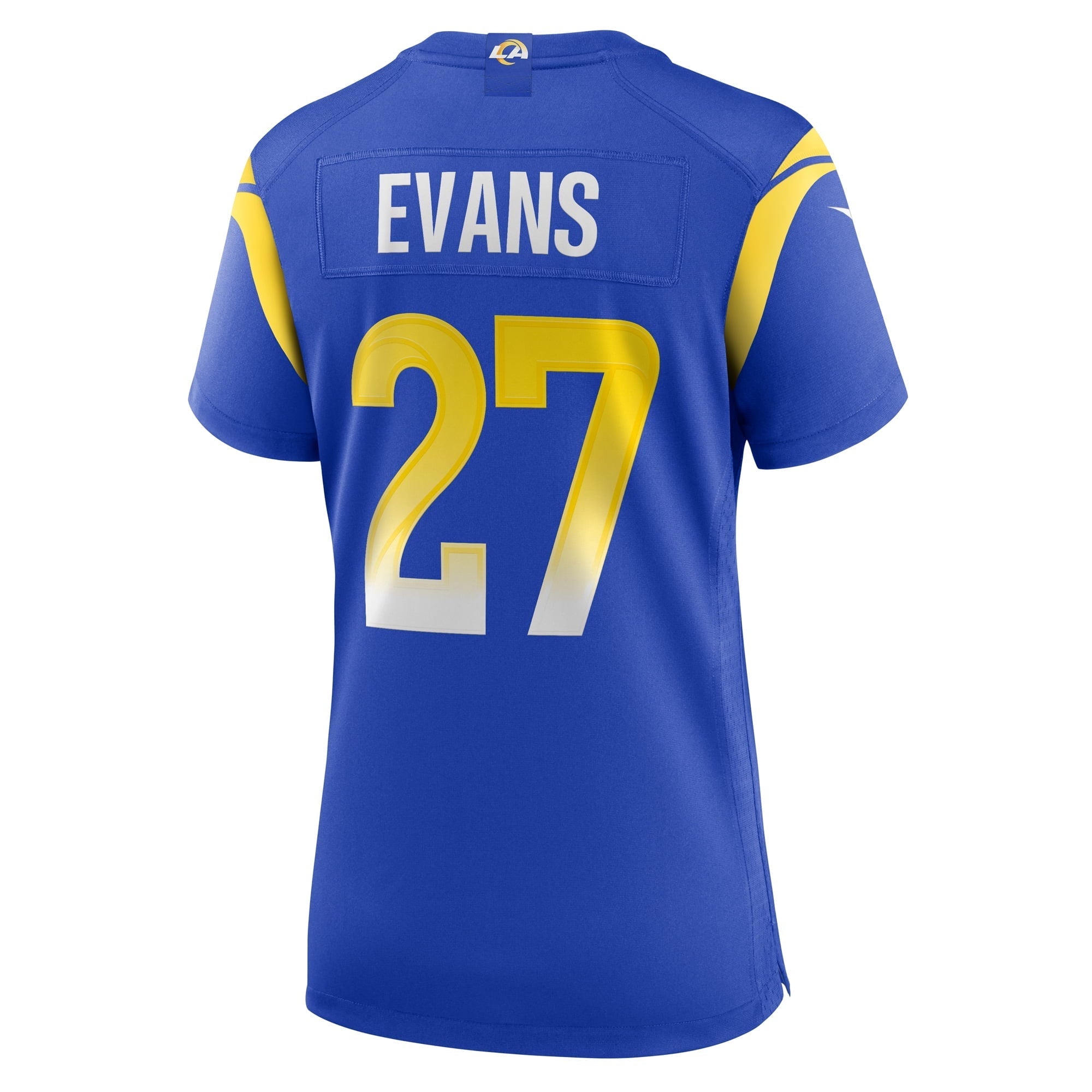 Women's Nike Tiyon Evans Royal Los Angeles Rams Home Game Jersey