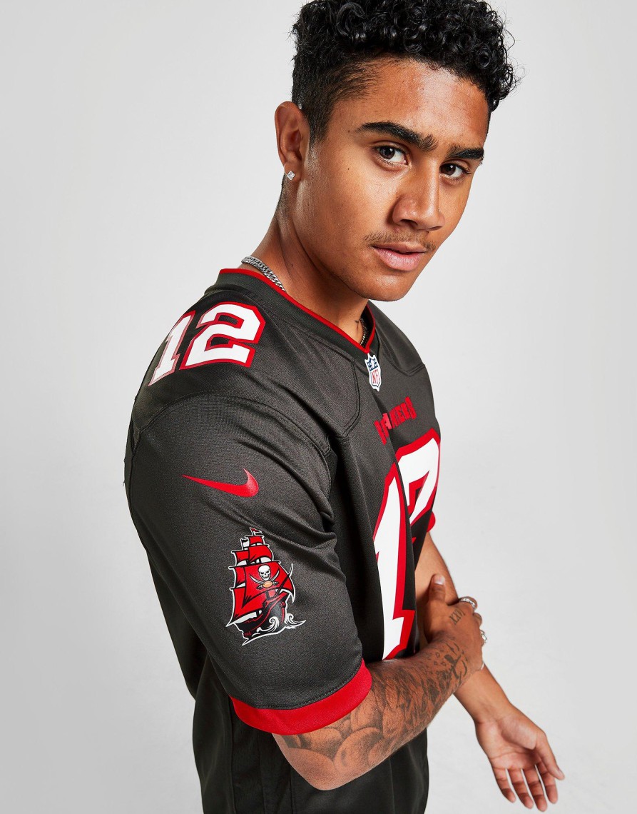 Discount Nike Tampa Bay Buccaneers Brady #12 Jersey Sort S