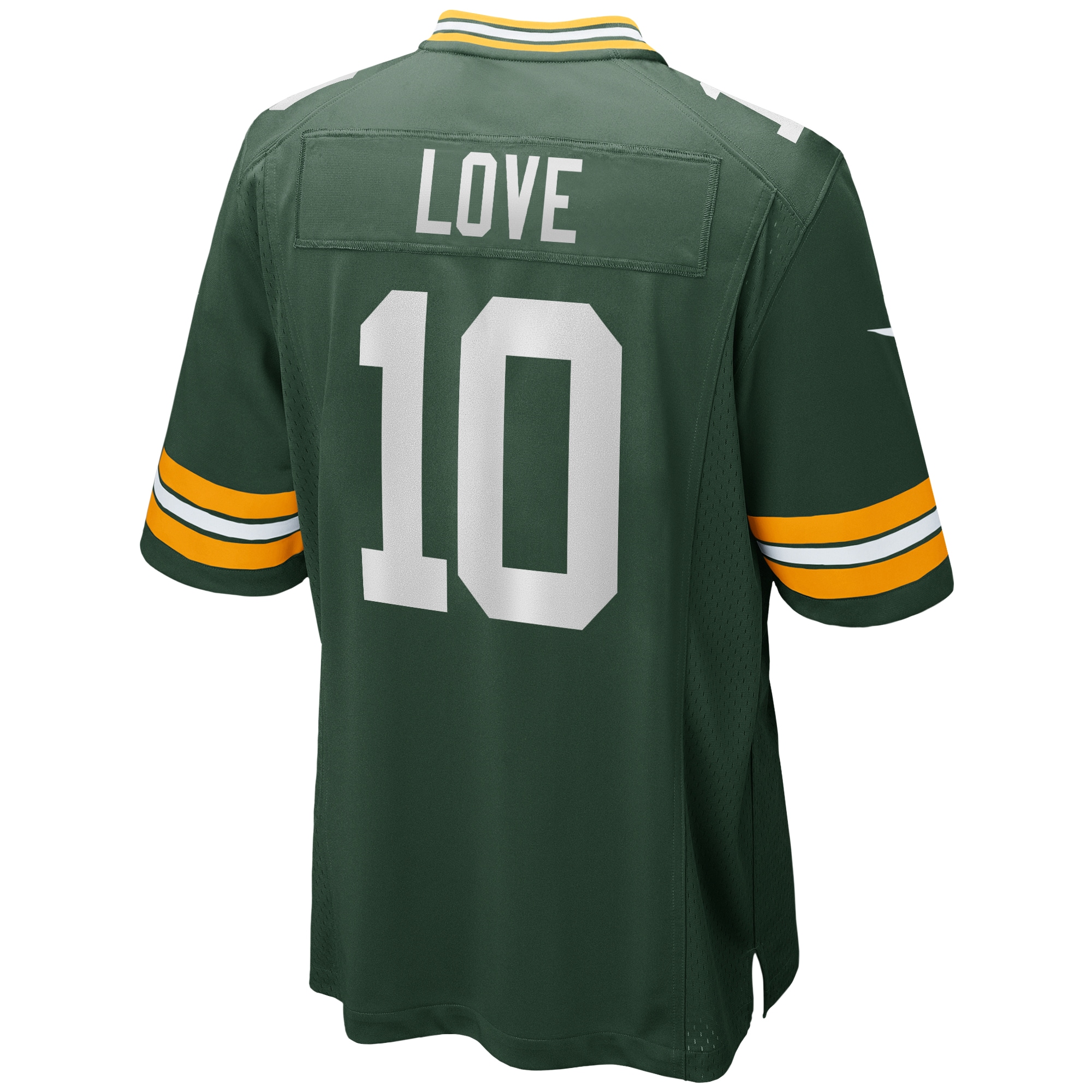 Jordans Love Green Bay Packers Nike Player Game Jersey - Green