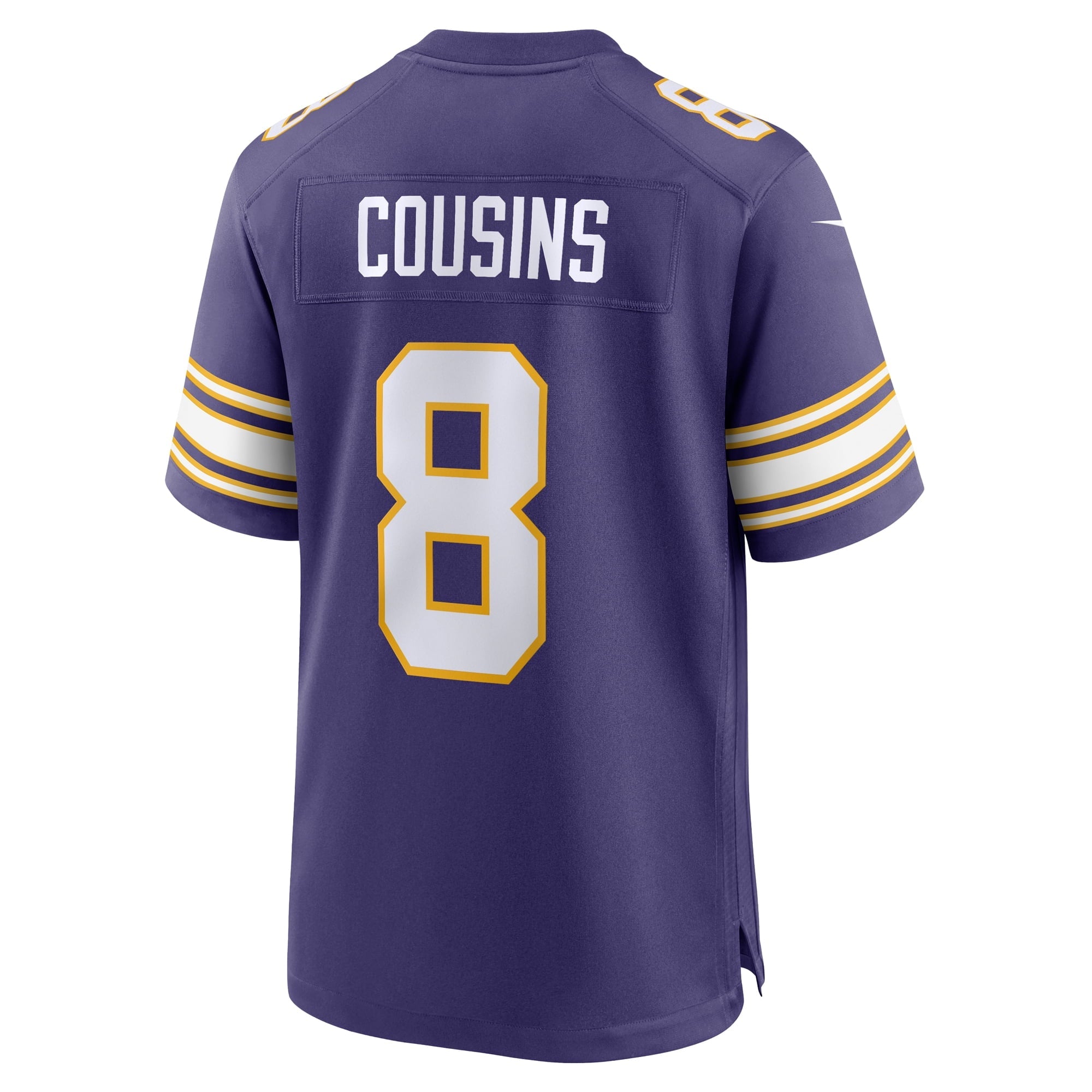 Men's Nike Kirk Cousins Purple Minnesota Vikings Classic Player Game Jersey