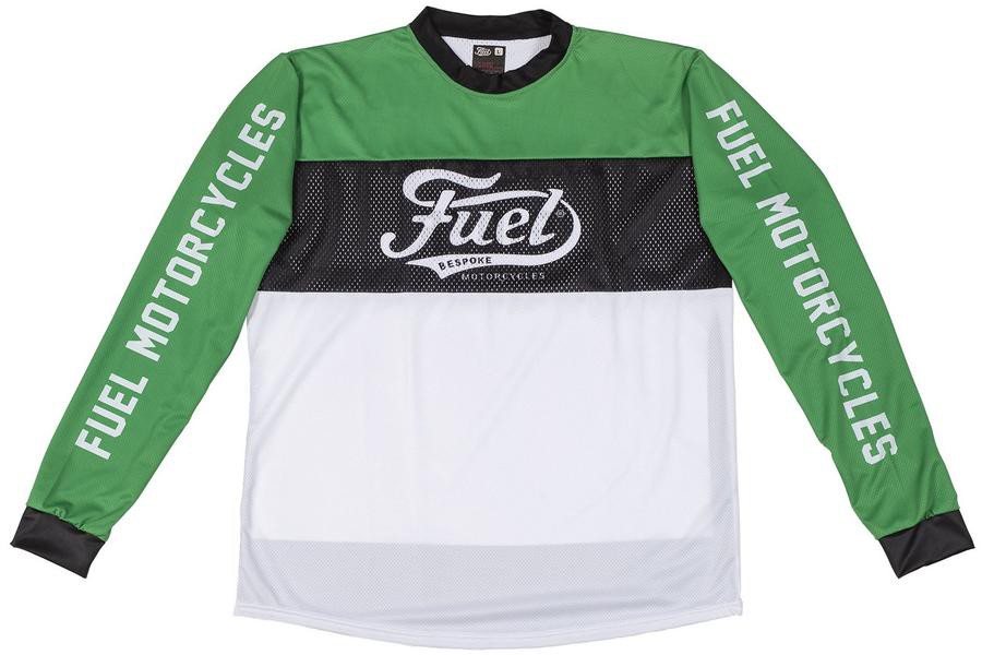 Sale FUEL MOTORCYCLES FUEL – “TURN LEFT” Enduro Jersey Long Sleeve T’s S