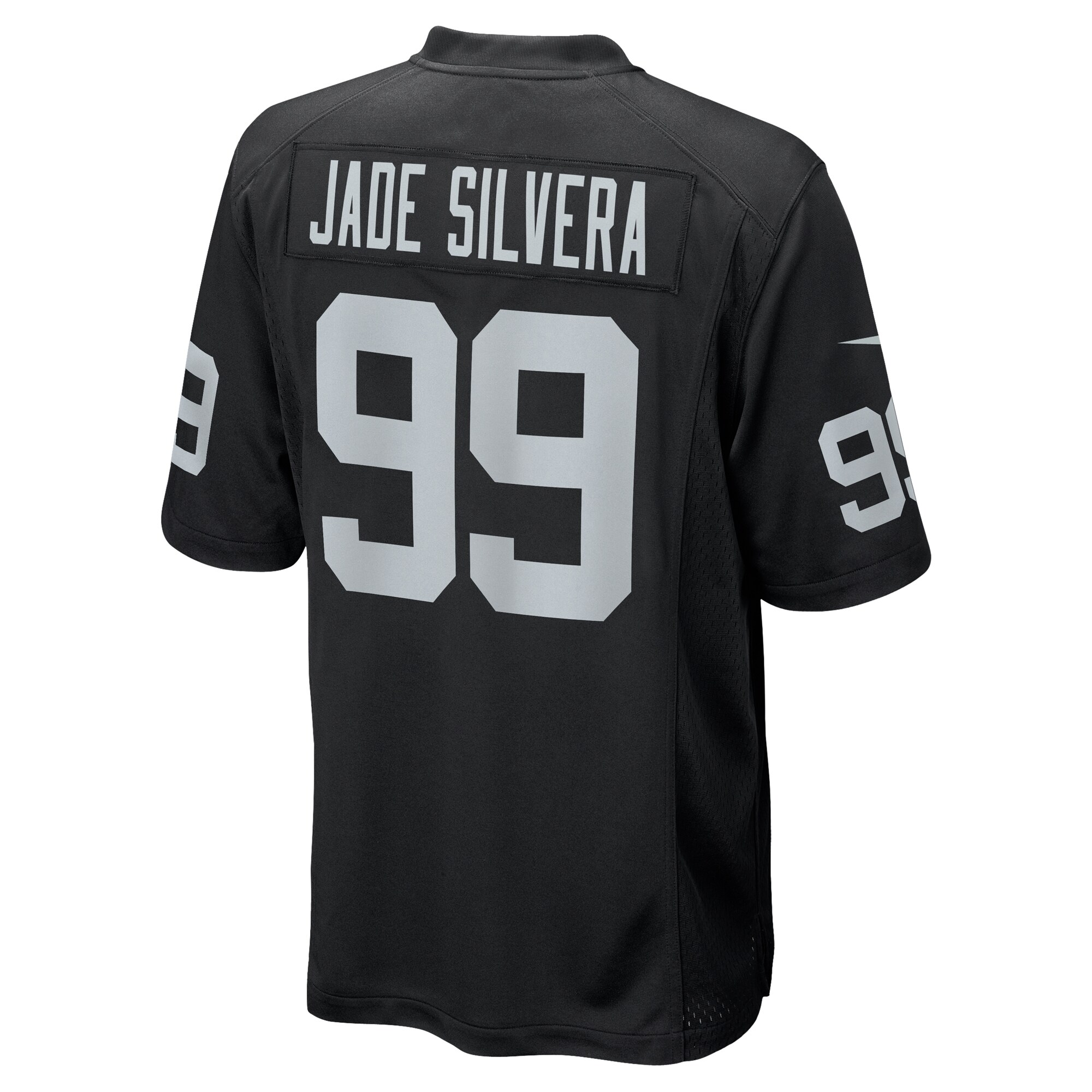 Nesta Jade Silvera Las Vegas Raiders Nike Team Game Jersey -  Black