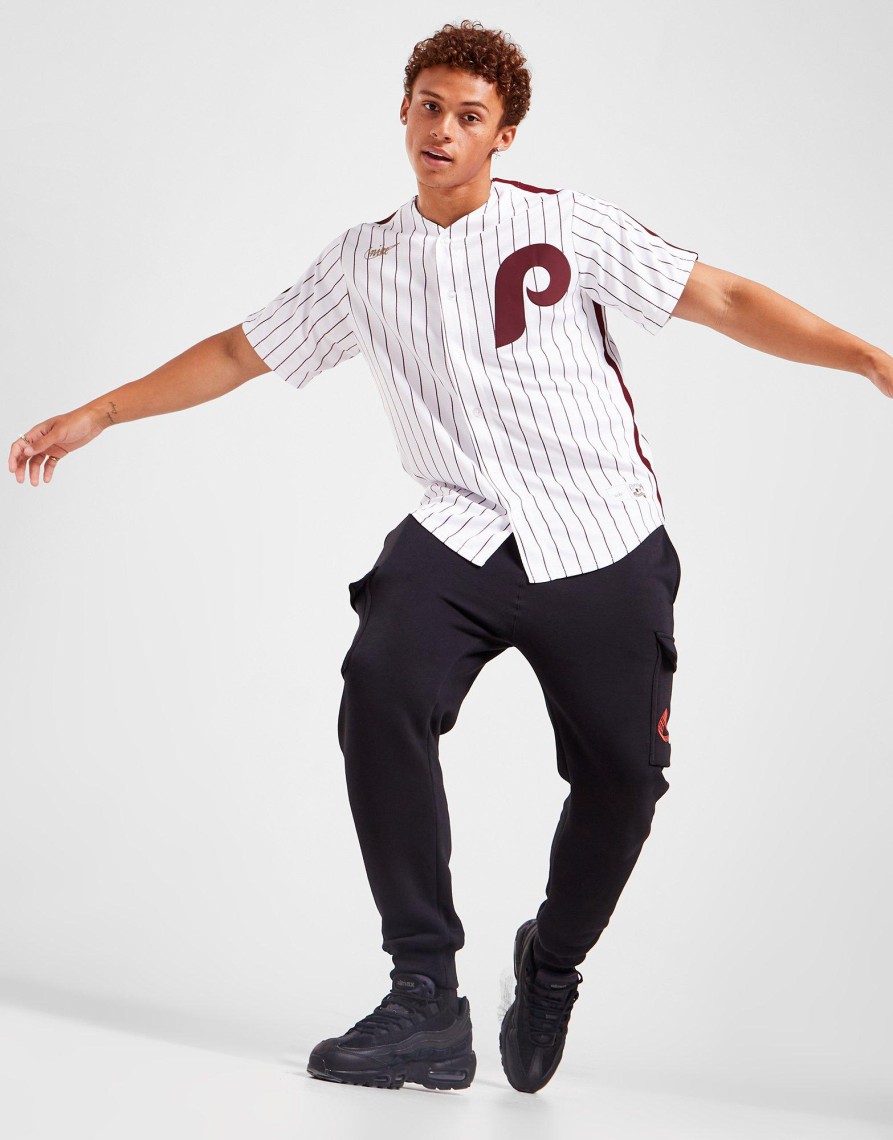 Sale Nike MLB Philadelphia Phillies Cooperstown Jersey Hvid S