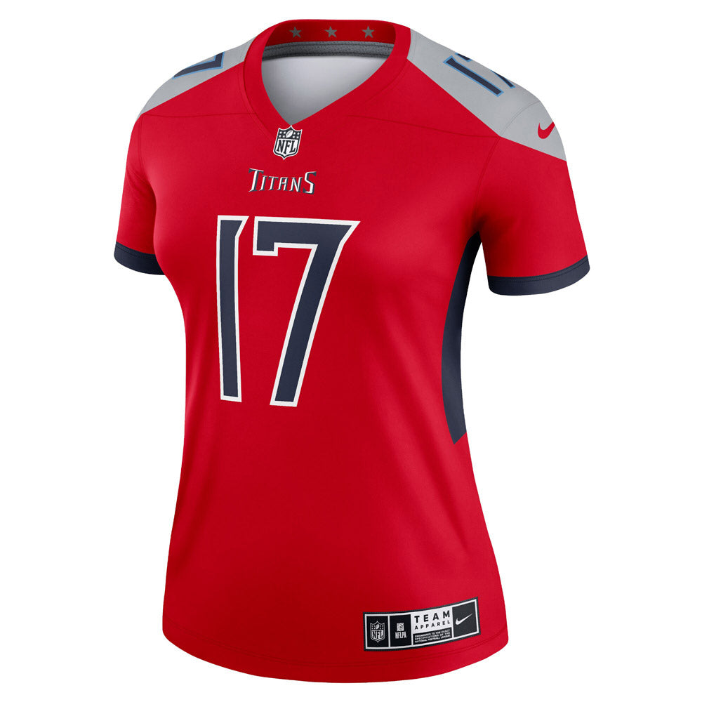 Women's Tennessee Titans Ryan Tannehill Inverted Legend Jersey Red