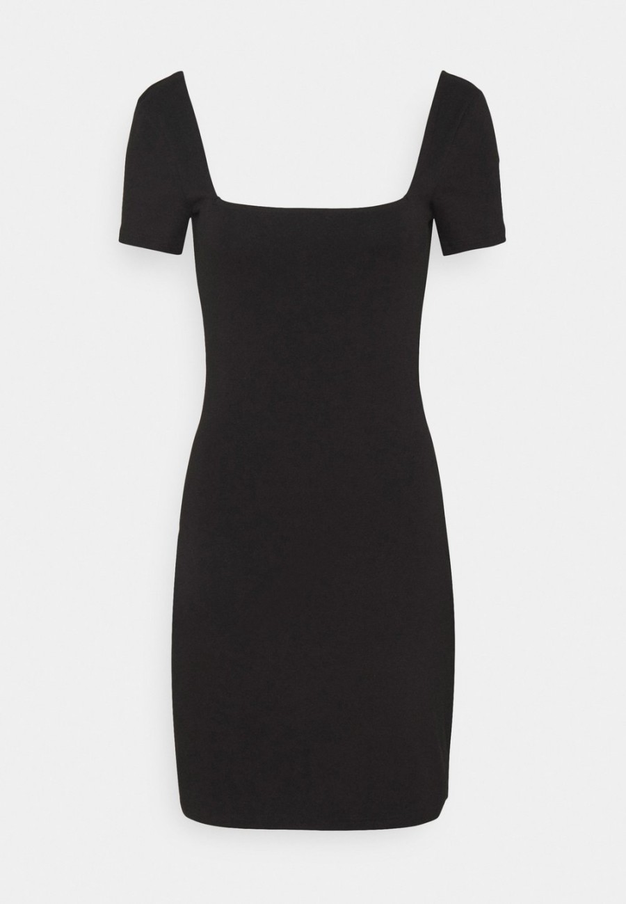 Outlet Even&Odd Prix Préférentiel Robe en jersey robes col carré femme XS