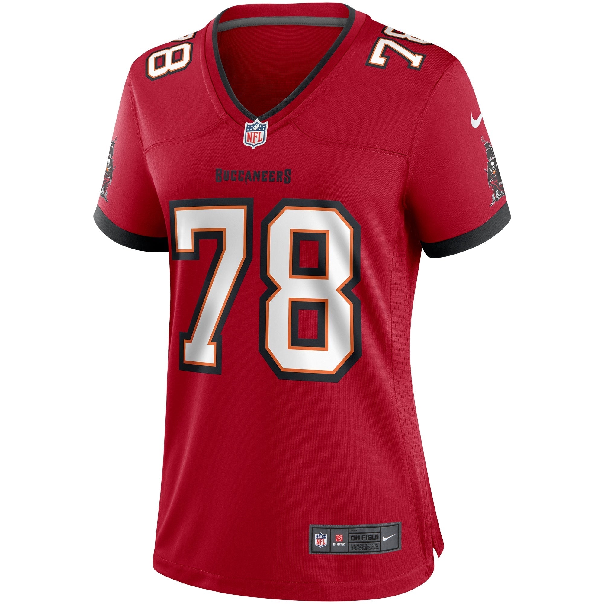 Women's Nike Tristan Wirfs Red Tampa Bay Buccaneers Game Jersey