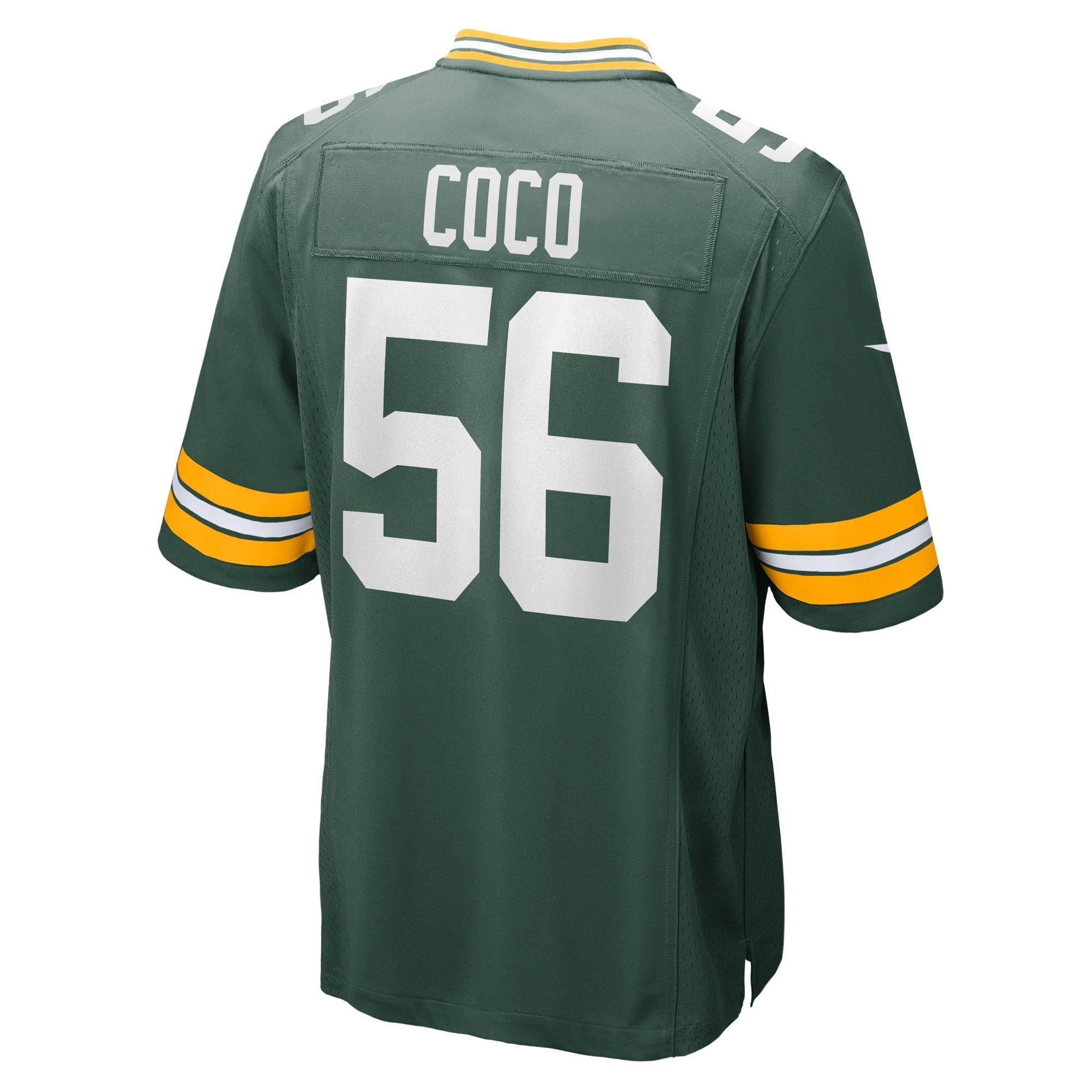 Men's Nike Jack Coco Green Green Bay Packers Game Player Jersey
