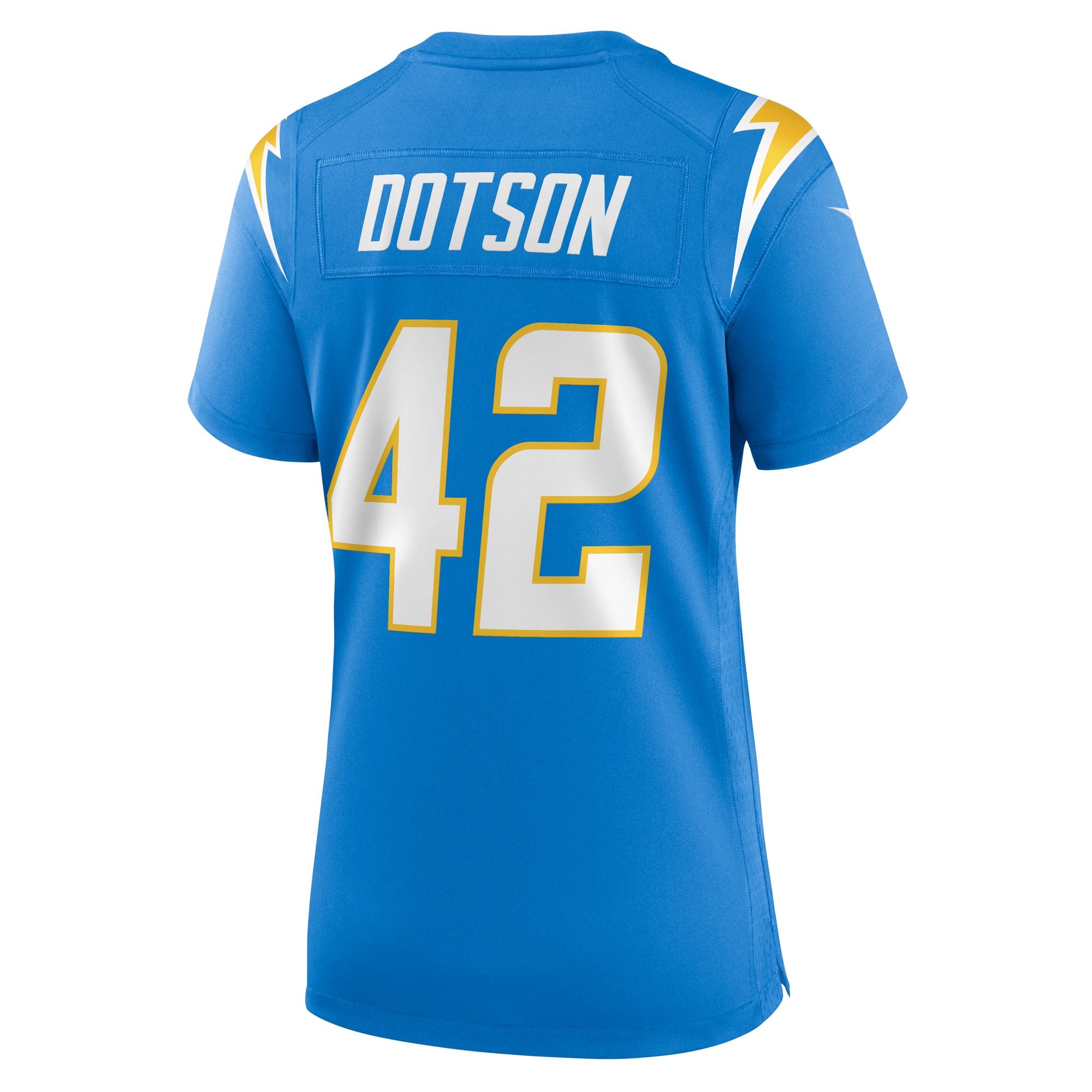 Elijah Dotson Los Angeles Chargers Nike Women's Team Game Jersey -  Powder Blue