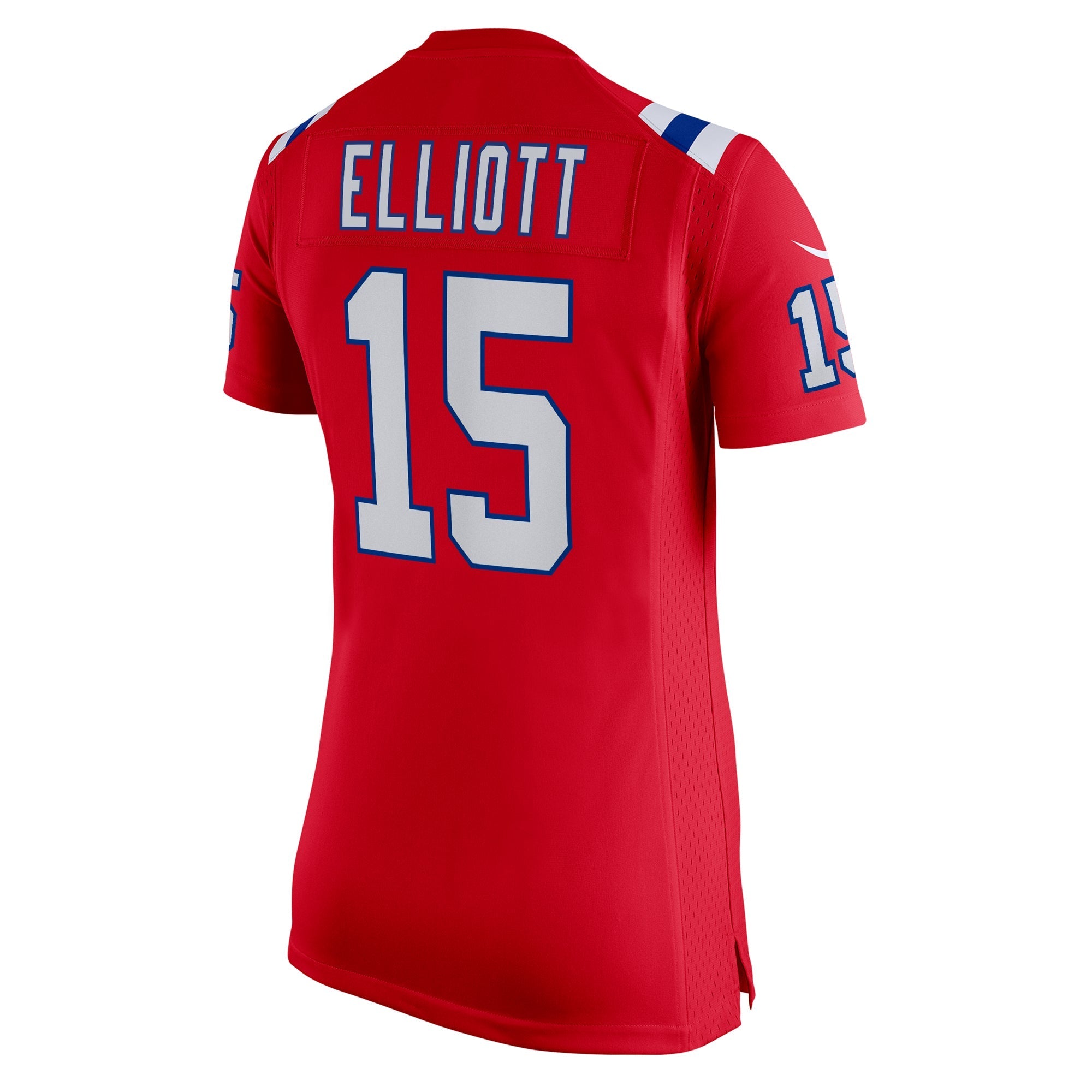 Women's Nike Ezekiel Elliott Red New England Patriots Alternate Game Player Jersey