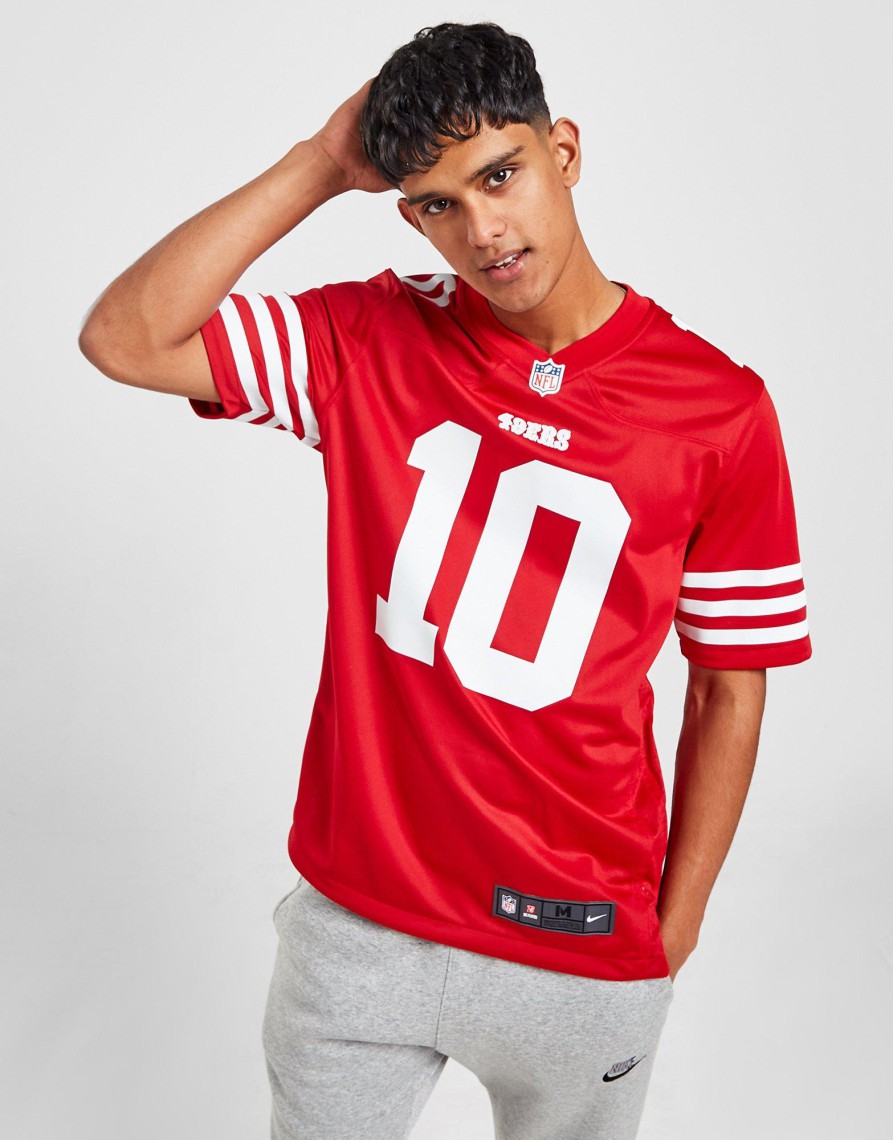 Outlet Nike NFL San Francisco 49ers Garoppolo #10 Jersey Rød S