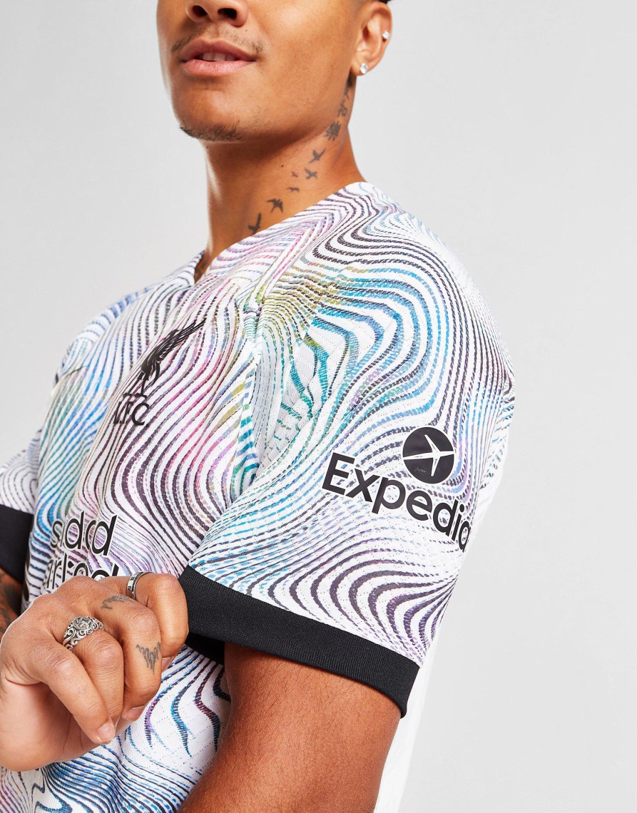 Clearance Nike Liverpool FC 2022/23 Away Jersey Hvid S