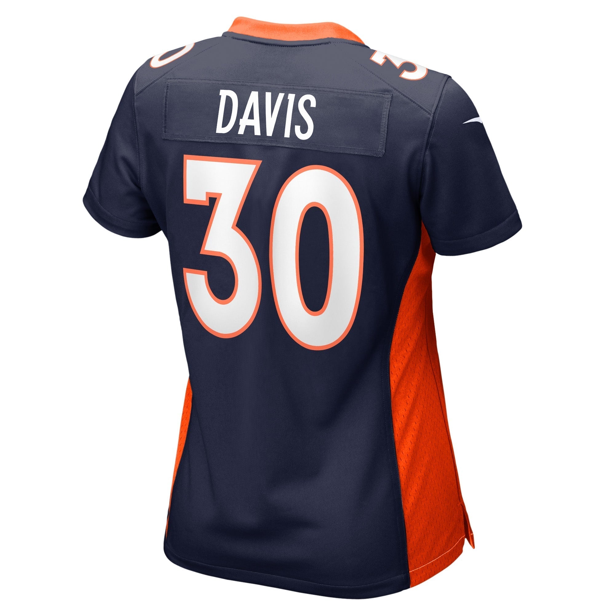 Women's Nike Terrell Davis Navy Denver Broncos Retired Player Jersey