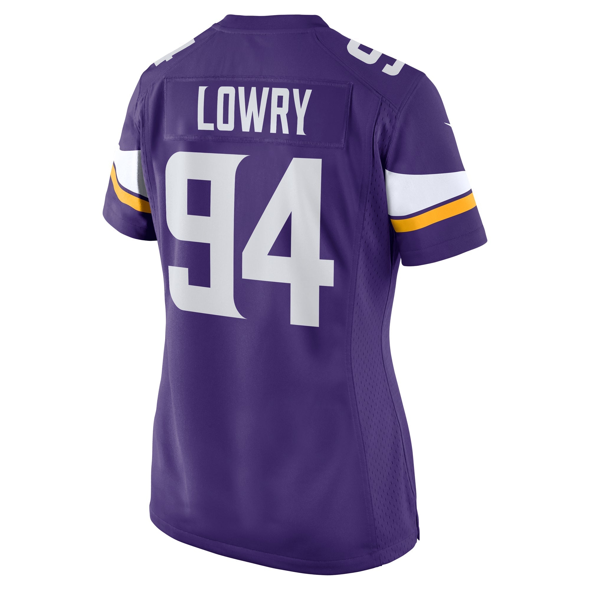 Women's Nike Dean Lowry Purple Minnesota Vikings Game Player Jersey