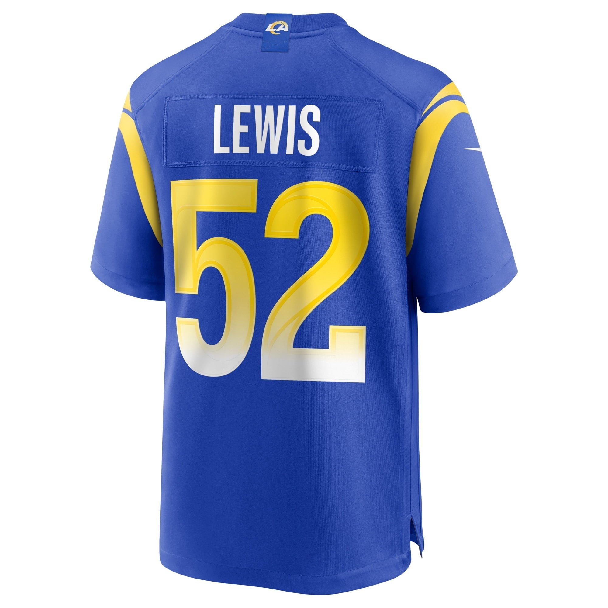 Men's Nike Terrell Lewis Royal Los Angeles Rams Game Jersey