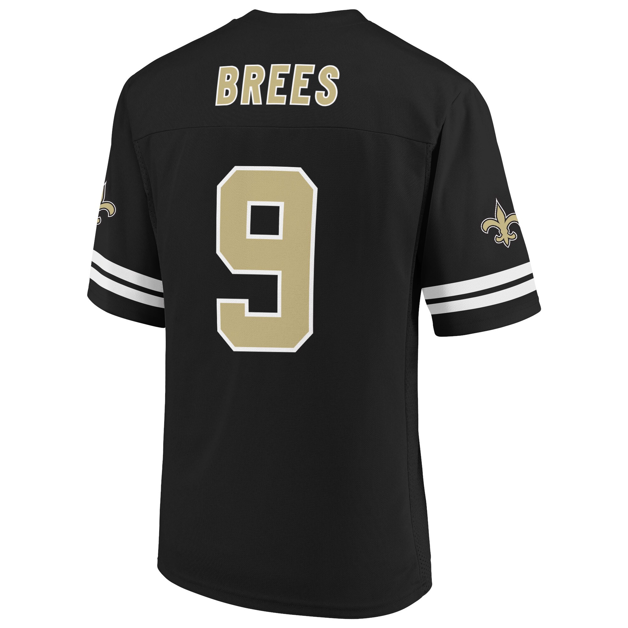 Men's NFL Pro Line by Drew Brees Black New Orleans Saints Player Jersey