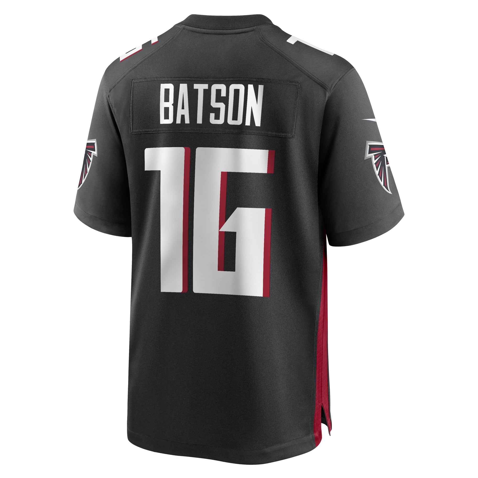 Men's Nike Cameron Batson Black Atlanta Falcons Game Player Jersey