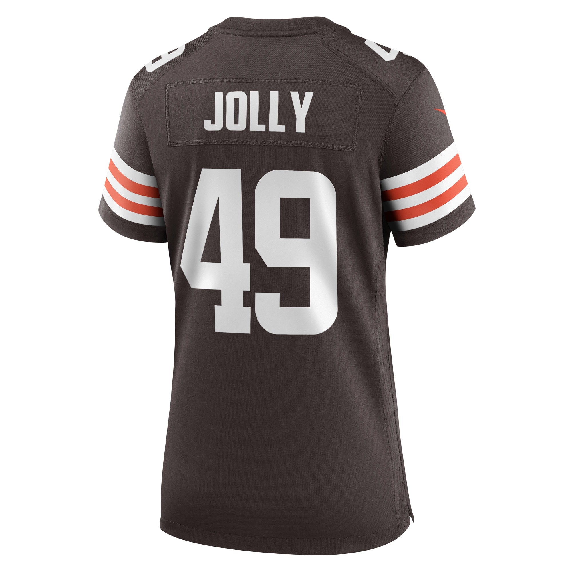 Women's Nike Shaun Jolly Brown Cleveland Browns Game Player Jersey