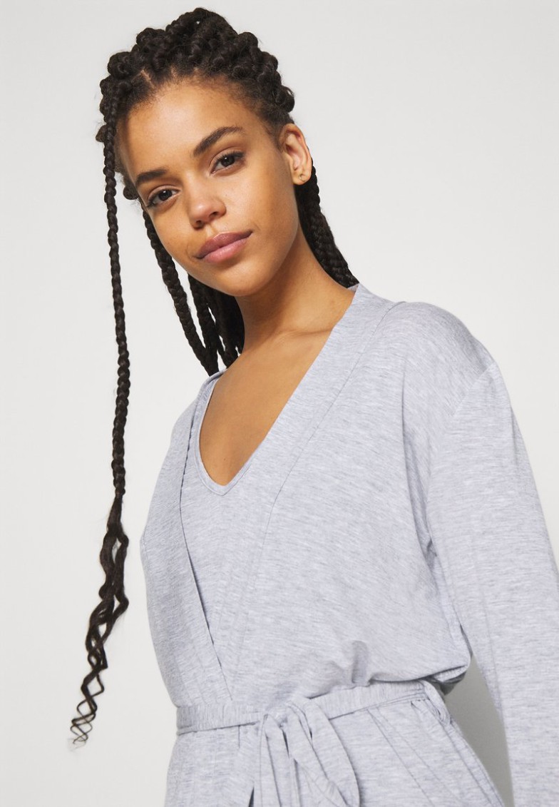 Cheap Anna Field 3 PIECE JERSEY LOUNGE SET – Pijama – Mottled Light Grey, Mujer 3XL