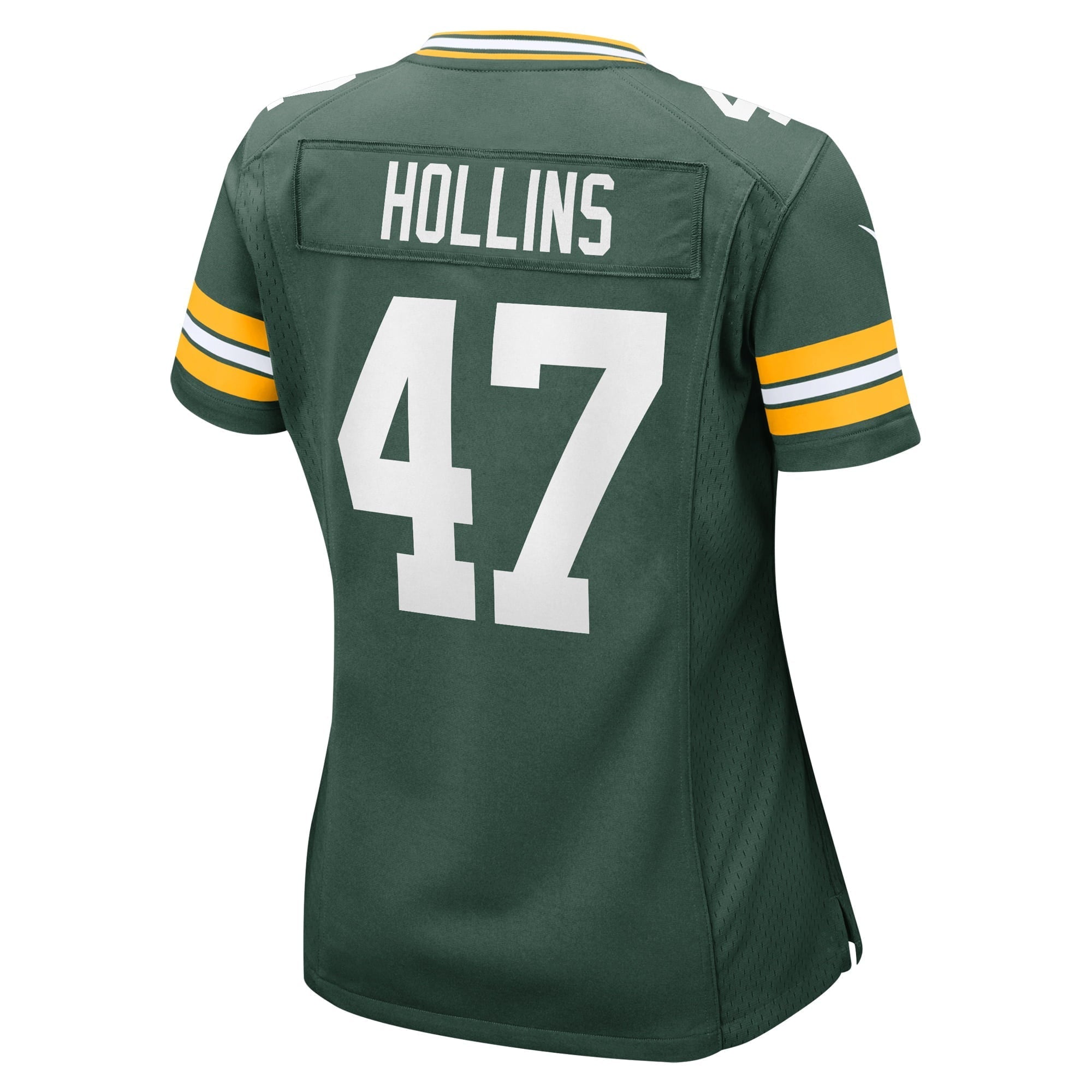 Women's Nike Justin Hollins Green Green Bay Packers Home Game Player Jersey
