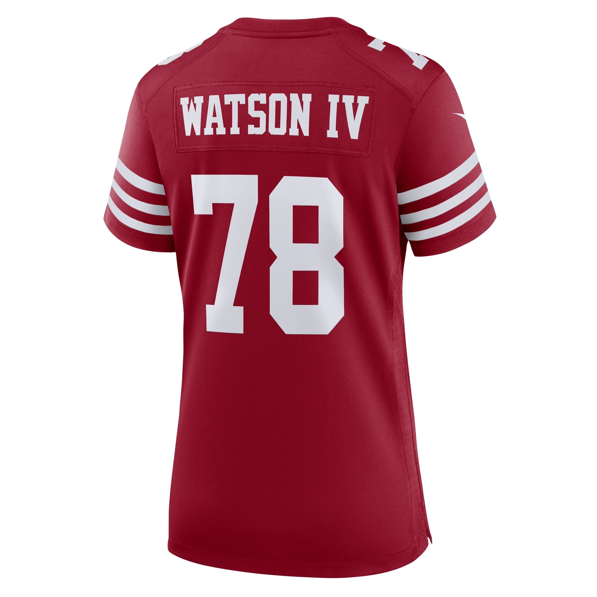 Women's Nike Leroy Watson Scarlet San Francisco 49ers Team Game Jersey