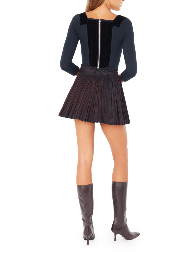 Outlet Annie’s Archive 1990s Vivienne Westwood Black Velvet And Jersey Long Sleeved Corset. Rent: £155/Day