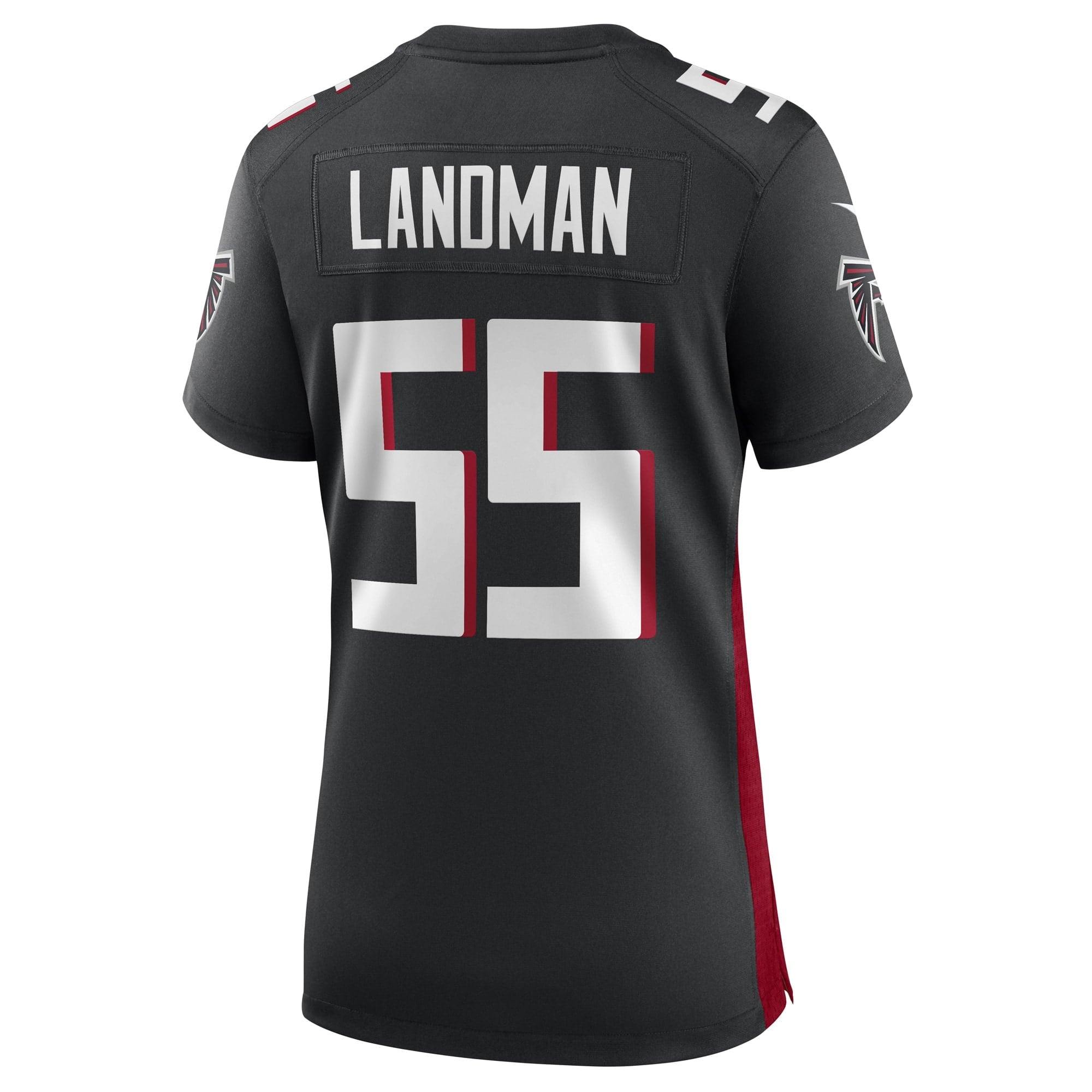 Women's Nike Black Nate Landman Atlanta Falcons Game Player Jersey