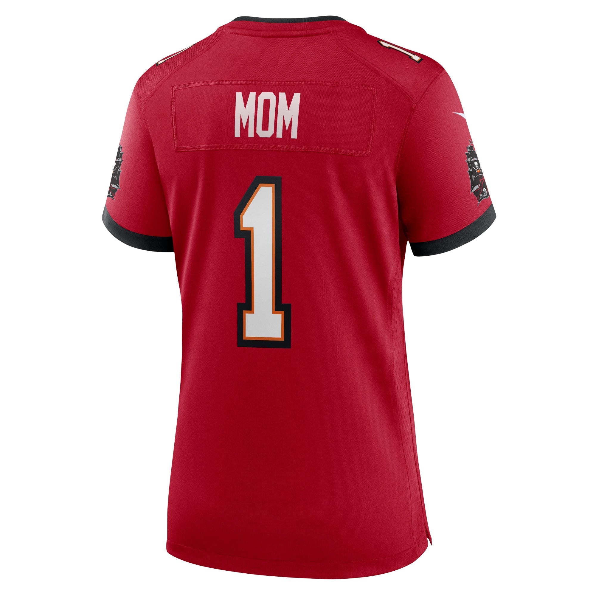 Women's Nike Number 1 Mom Red Tampa Bay Buccaneers Game Jersey